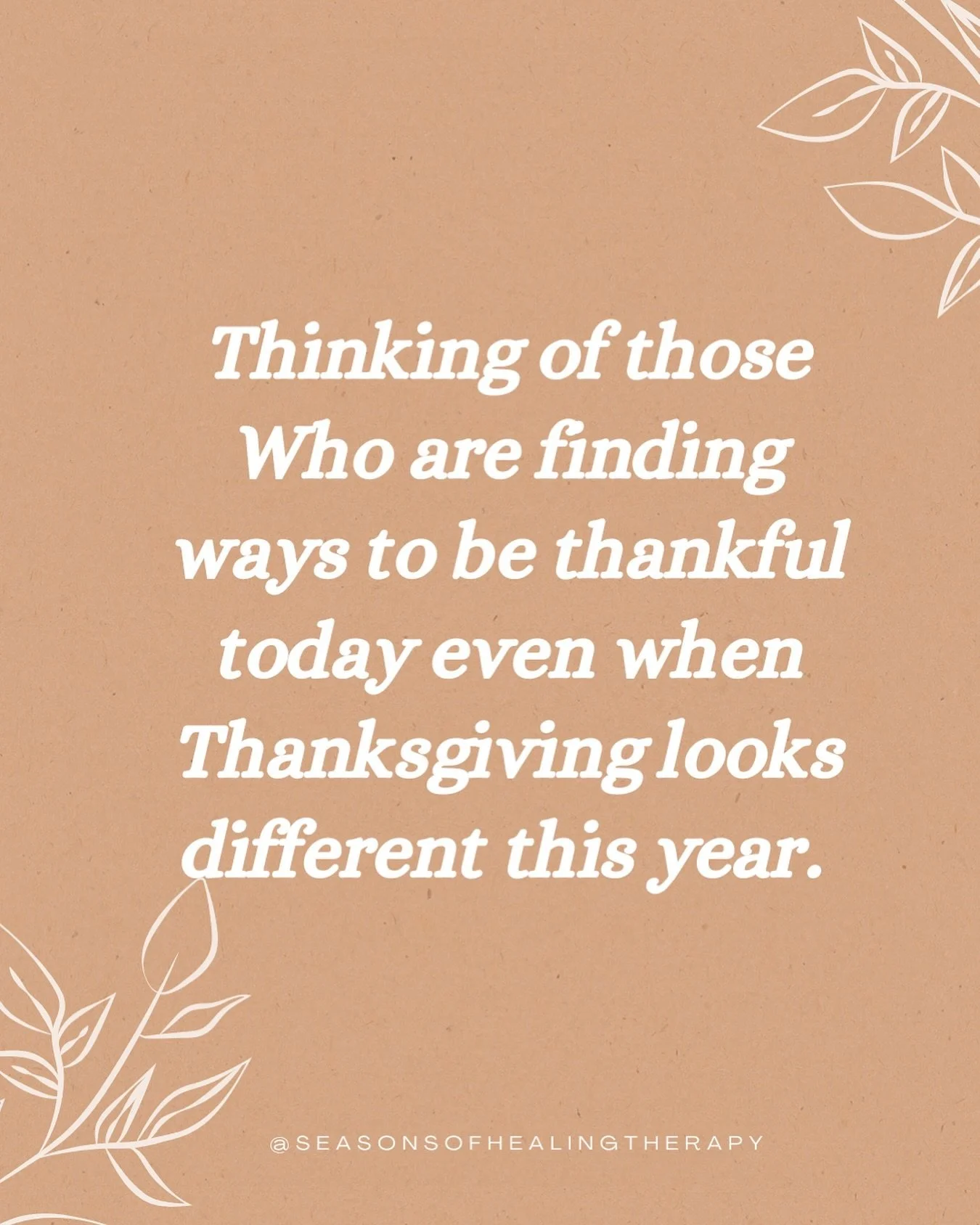 The holidays can be full of joy and happiness and at the same time be reminders of what you are missing. If you are grieving someone you love, the loss of part of you, or maybe an expectation that wasn&rsquo;t met, I see you. I hope you can still fin