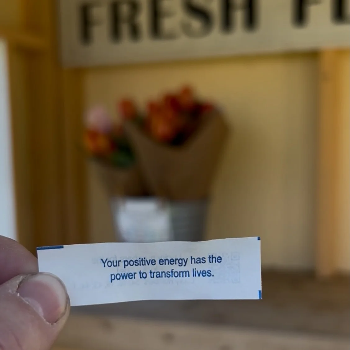 The flower stand fortune said what it said 🌷✨

Check our story to see where you can snag GA blooms this week! 

#spreadthelove #positivepolly #goldenacresflowerfarm #cutflowers