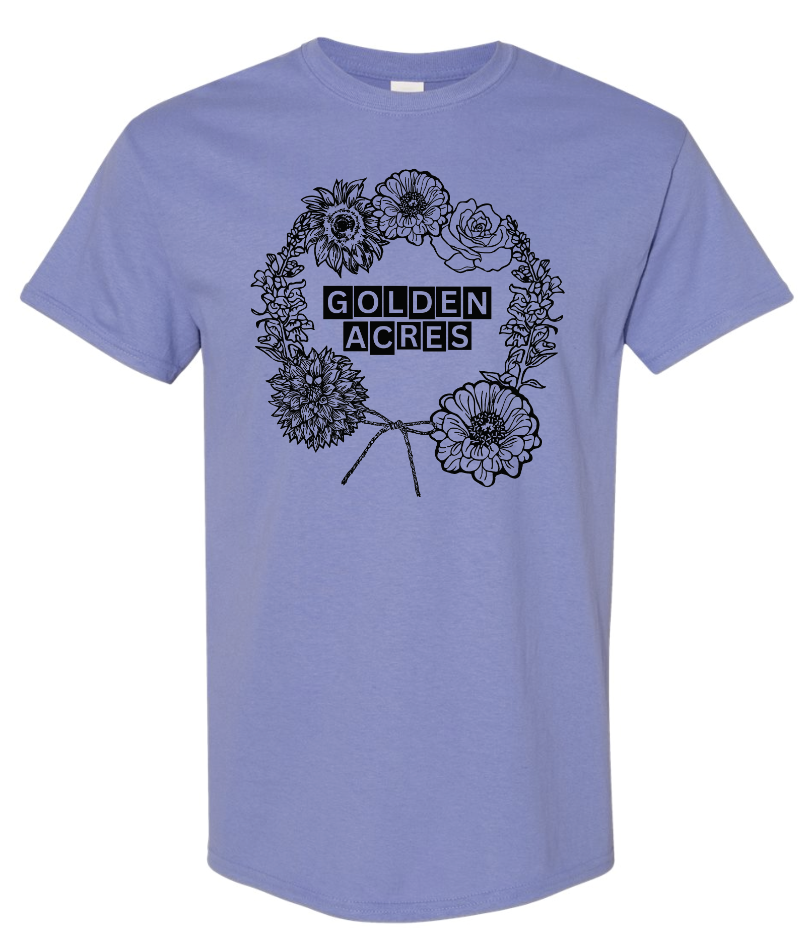 Golden Acres Circular Print Tee