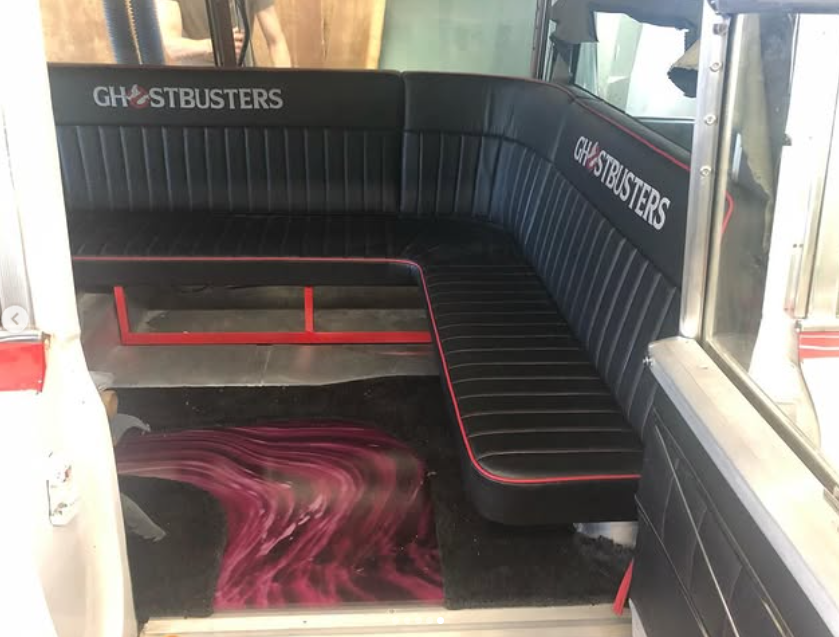 Ghostbusters ecto 1 custom seats