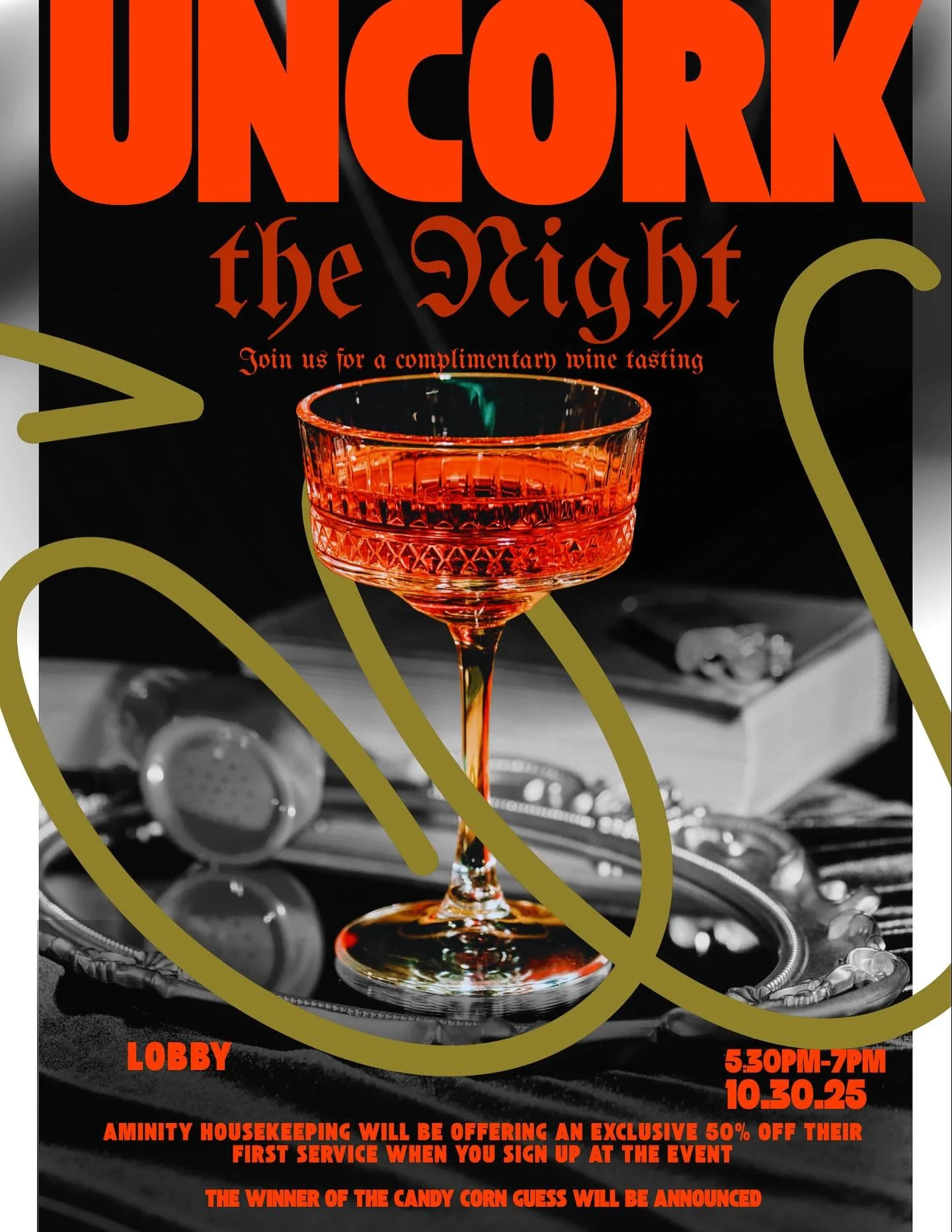 Come join us for some pre-Halloween fun!!! We also will be announcing the winner of our Candy Corn Guessing Game 🎉🎉🎃🎃