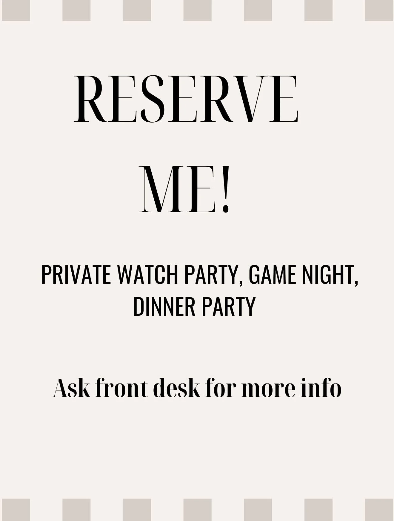 🎉 Host your next event right at home!

Our Resident Lounge is available for private reservations &mdash; perfect for birthdays, celebrations, meetings, or a cozy get-together with friends.

✨ Enjoy comfort, convenience, and a stylish space just step