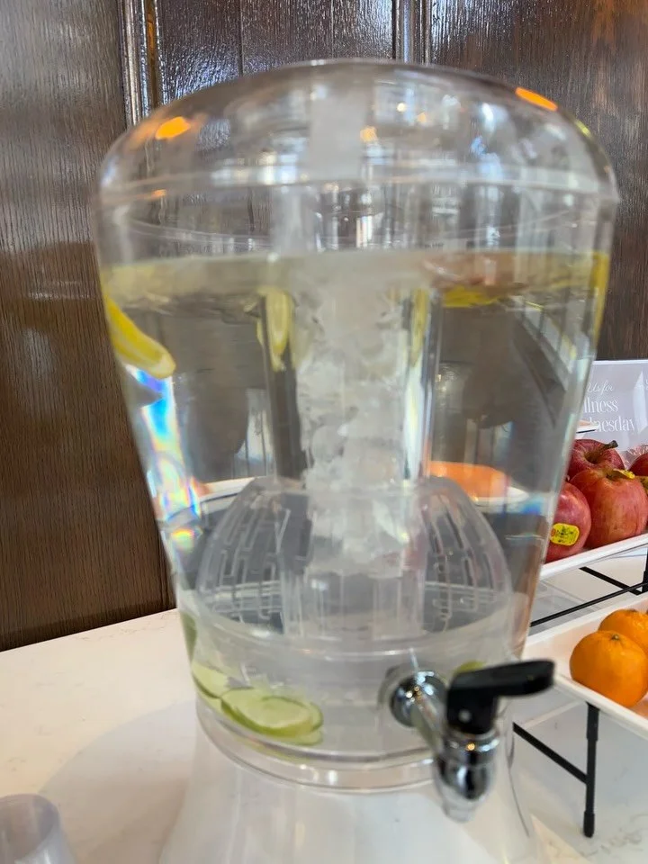 A little wellness and a little refresh 💚 Thank you to everyone who stopped by for Wellness Wednesday and be sure to check out our newly updated front desk next time you&rsquo;re in the lobby.