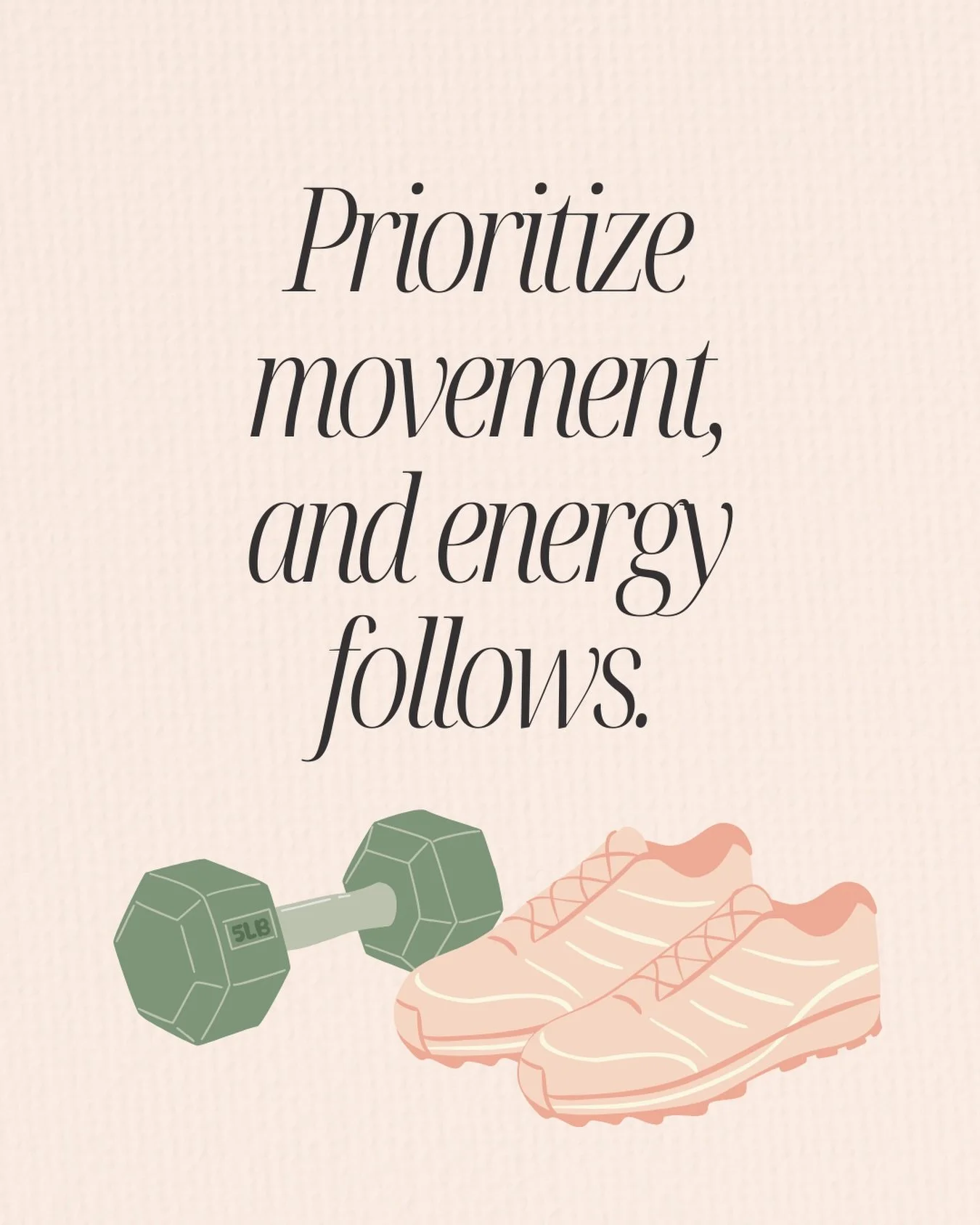 It&rsquo;s getting warmer outside let&rsquo;s move with intention.
Whether it&rsquo;s a walk around the block or a full workout, show up for yourself today.
Happy Wellness Wednesday 💛