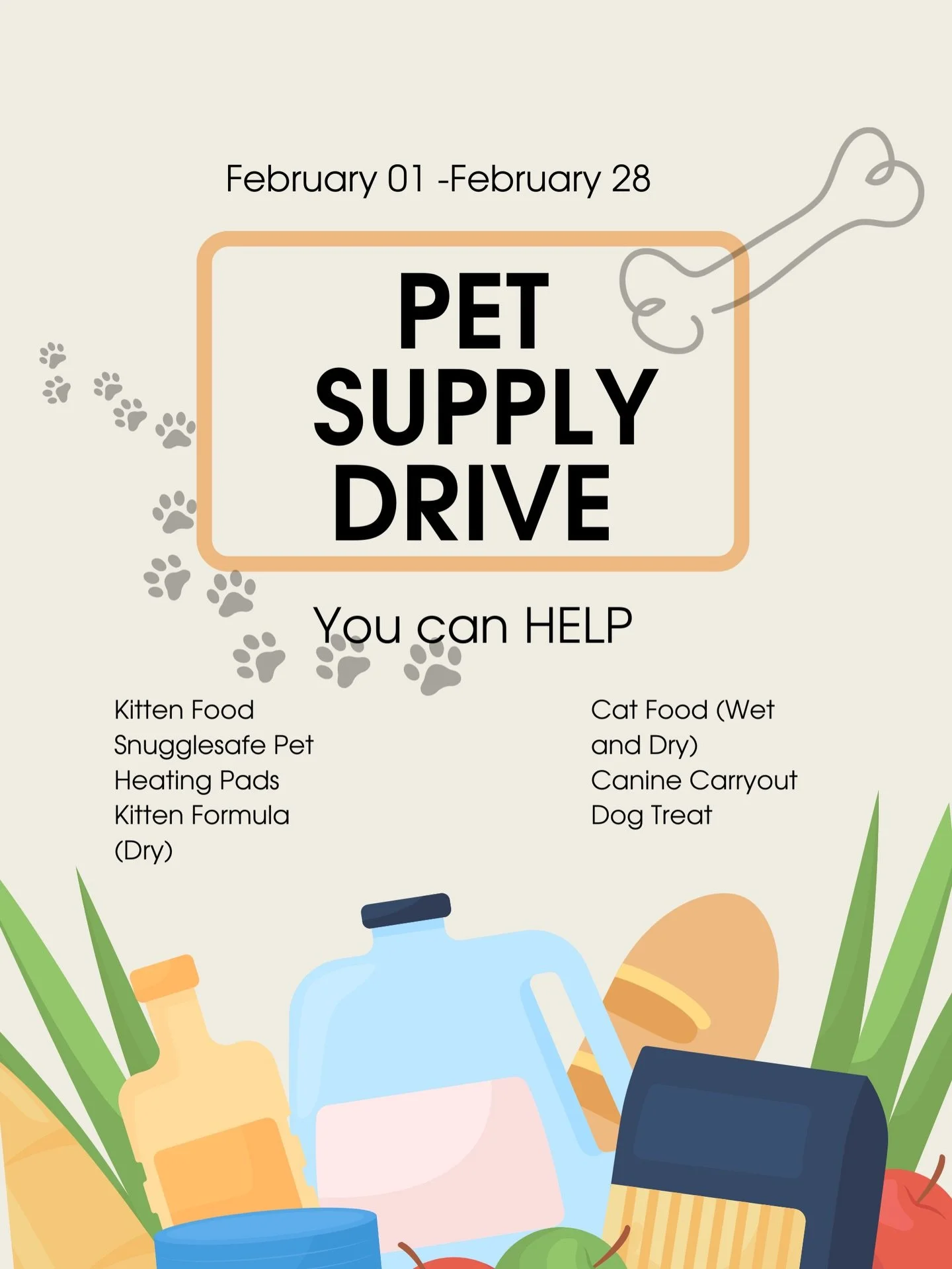 Only 1 week left to donate for our Pet Supply Drive at The Packard! 🐶🐱

Let&rsquo;s come together and support pets in need before the February 28th deadline. We&rsquo;re collecting kitten food, cat food (wet &amp; dry), dog treats, heating pads, an