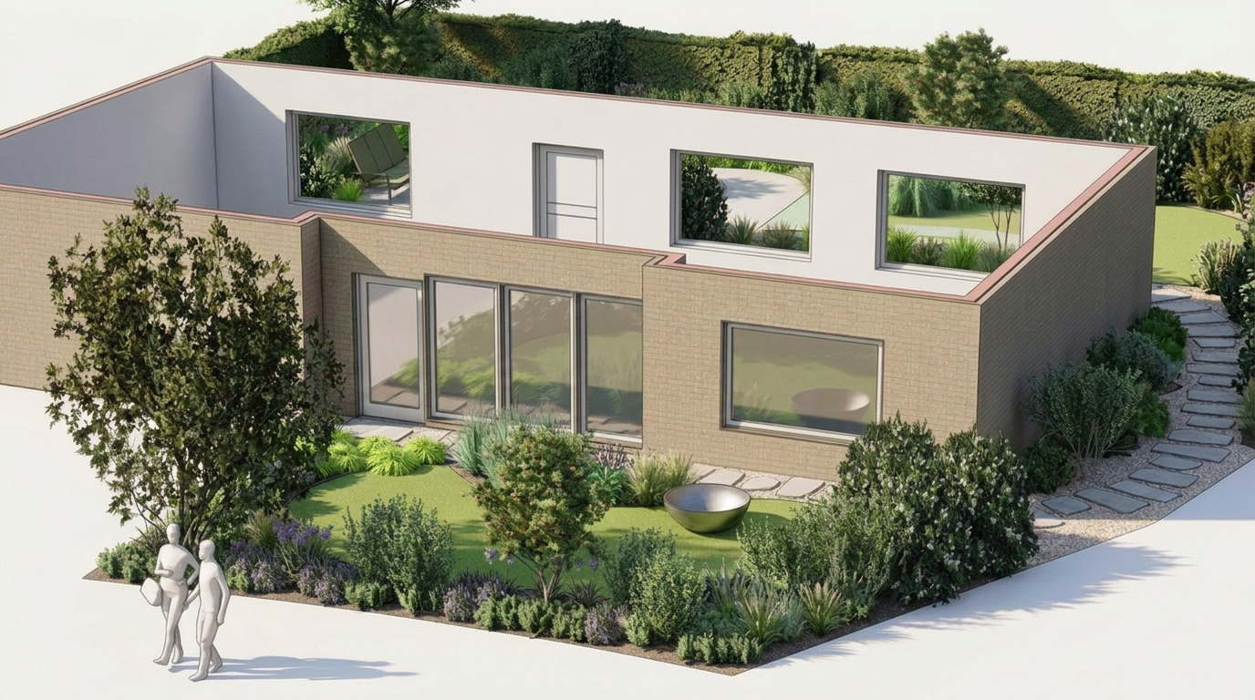 West Cumbria Contemporary Garden