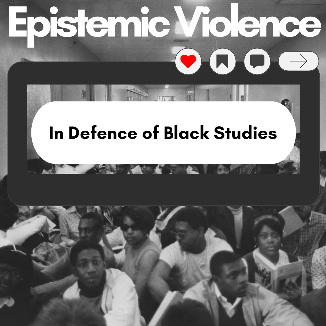 In Defence of Black Studies