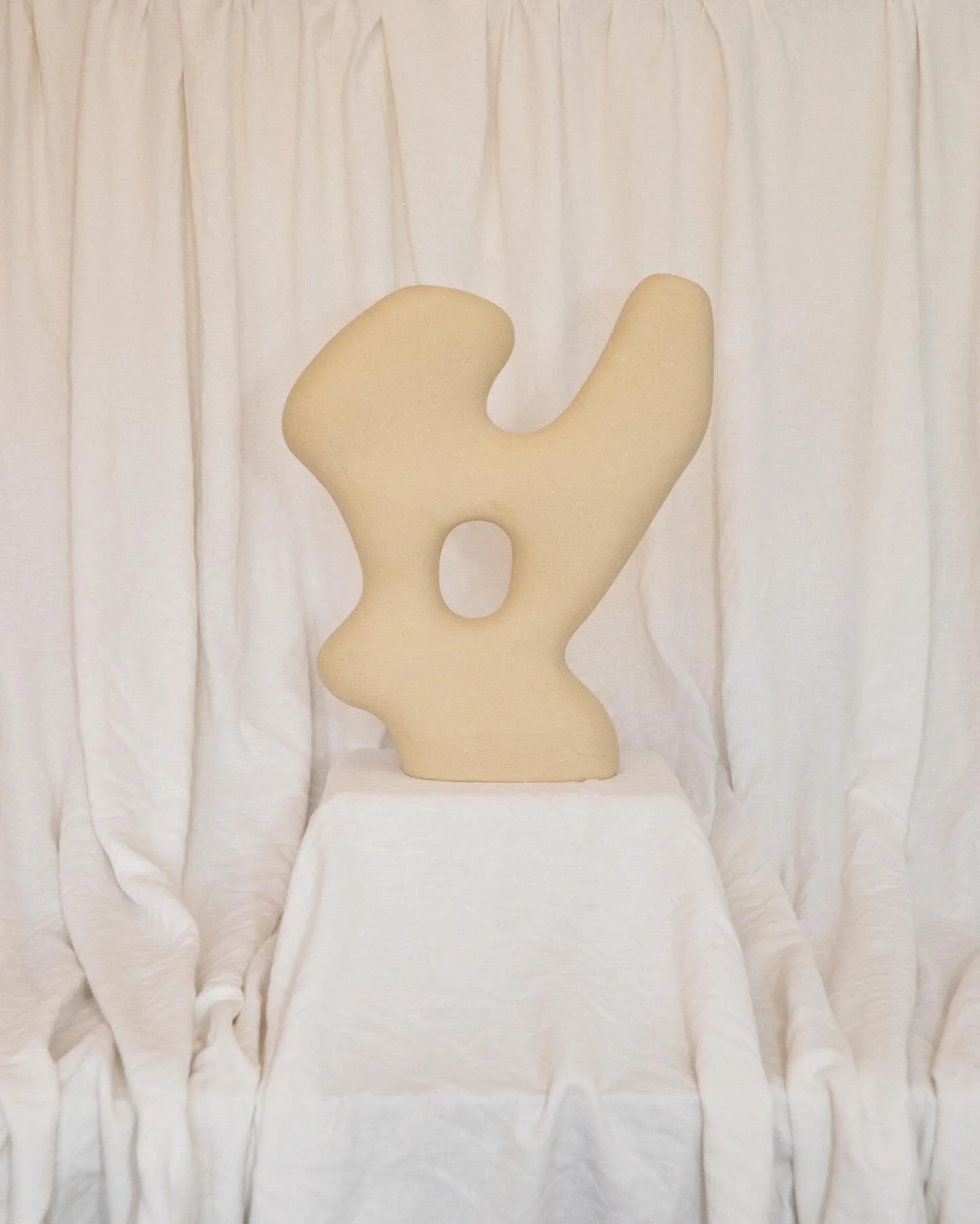 My favourite creation to come out of 2025.

Stoneware, 46cm x 37cm.