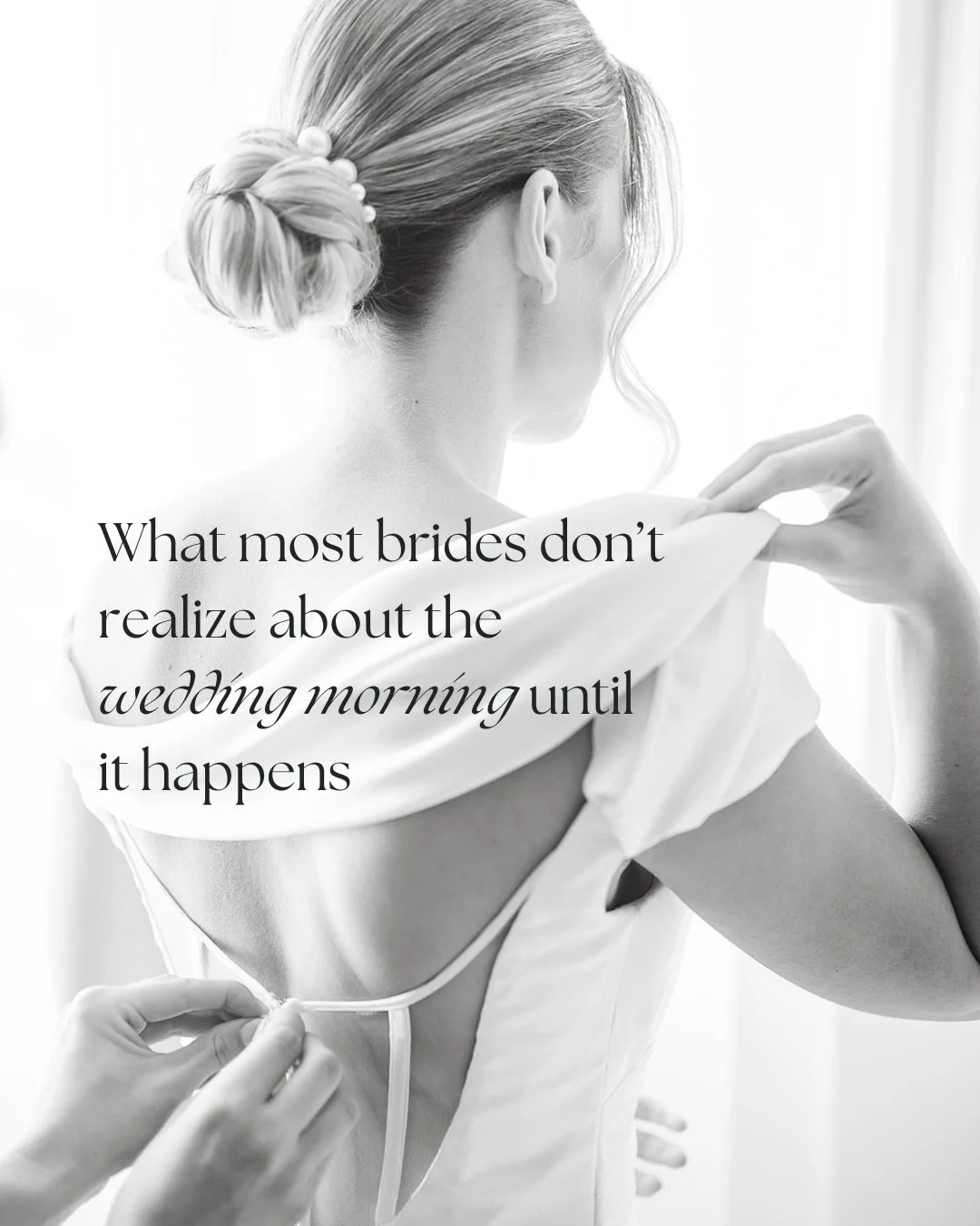 Your wedding morning sets the tone for the entire day - but most brides don&rsquo;t realise just how much goes on behind the scene. From timelines and details oteo to music, snacks and meaningful first moments, every choice matters. 

Planning ahead 