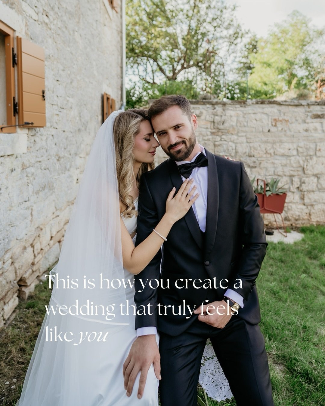 I&rsquo;m not saying there is anything wrong with following trends - but alongside that, think about adding personal touches that feel like YOU. 

The more your wedding reflects who you are as a couple, the more you&rsquo;ll enjoy the day - and the l