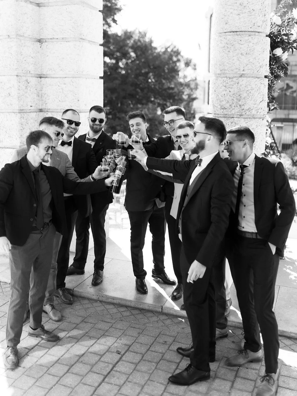 From childhood playgrounds to the altar. 

Photographer: @josipaweddings 
Planner: @eventus_weddingsandevents 
Florist: @la.veo.weddings 

#bestman #groom #groomsmen #croatiaweddingplanner #croatiaweddingphotographer