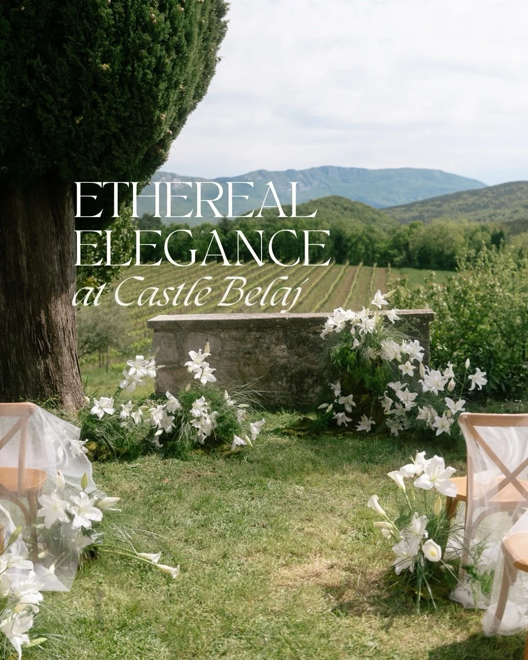 We present you... ETHEREAL ELEGANCE. ✨

A styled shoot we created this week at the intersection of history and modern romance.

The Art of Organic Luxe: The Ceremony. 🌿
Blending the historical patina of @castlebelaj with contemporary romanticism. Fo