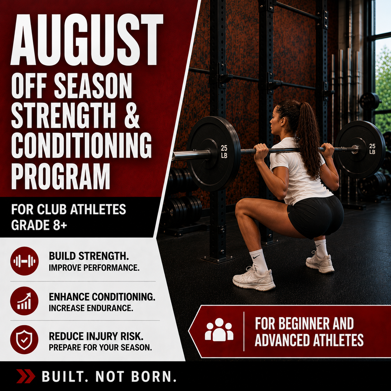 GIRLS Off Season Strength & Conditioning