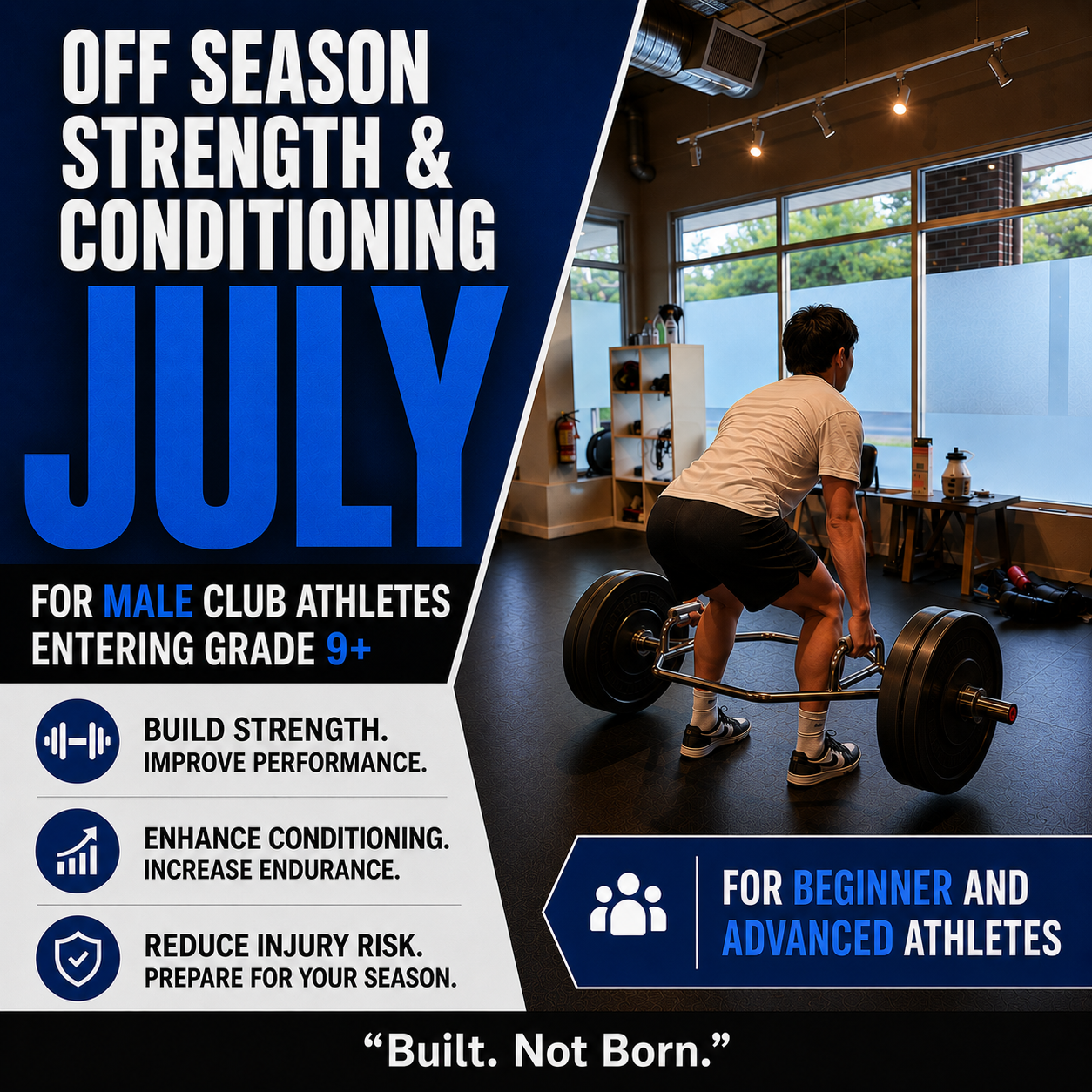 BOYS Volleyball Strength & Conditioning
