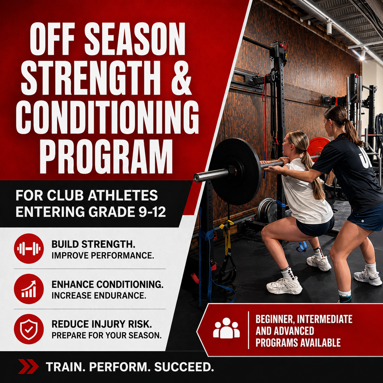 Off Season Strength & Conditioning