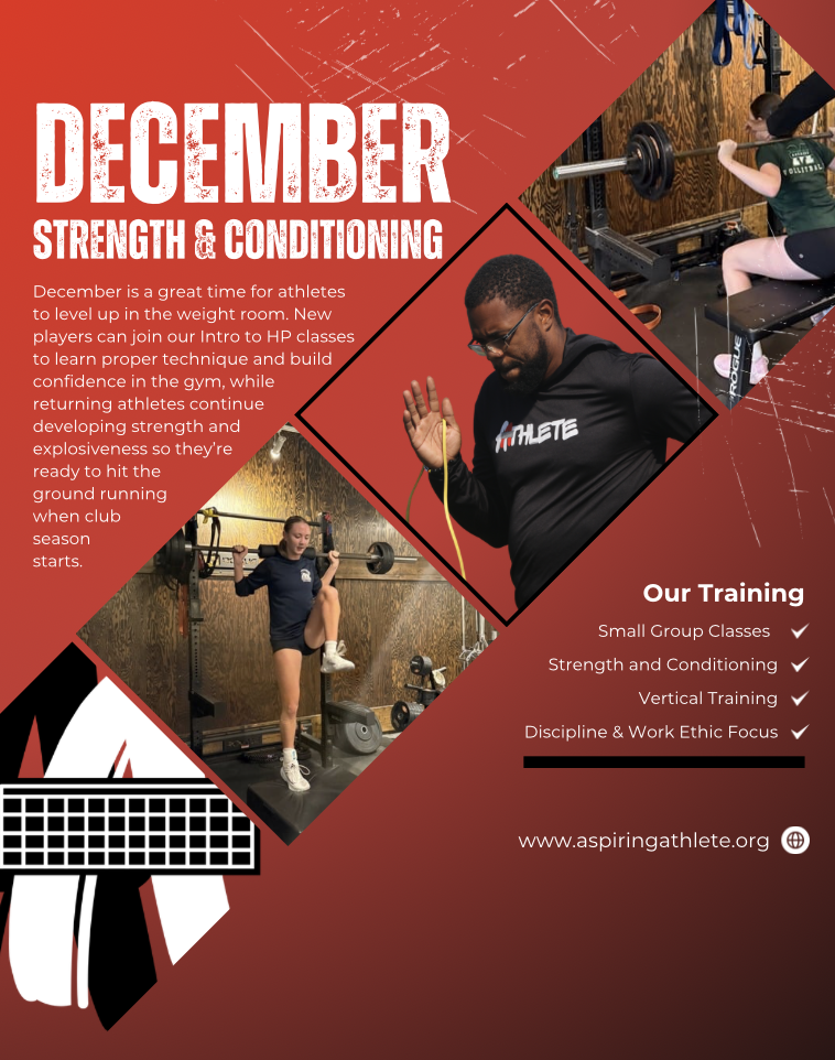 December Pre-Season Strength & Conditioning
