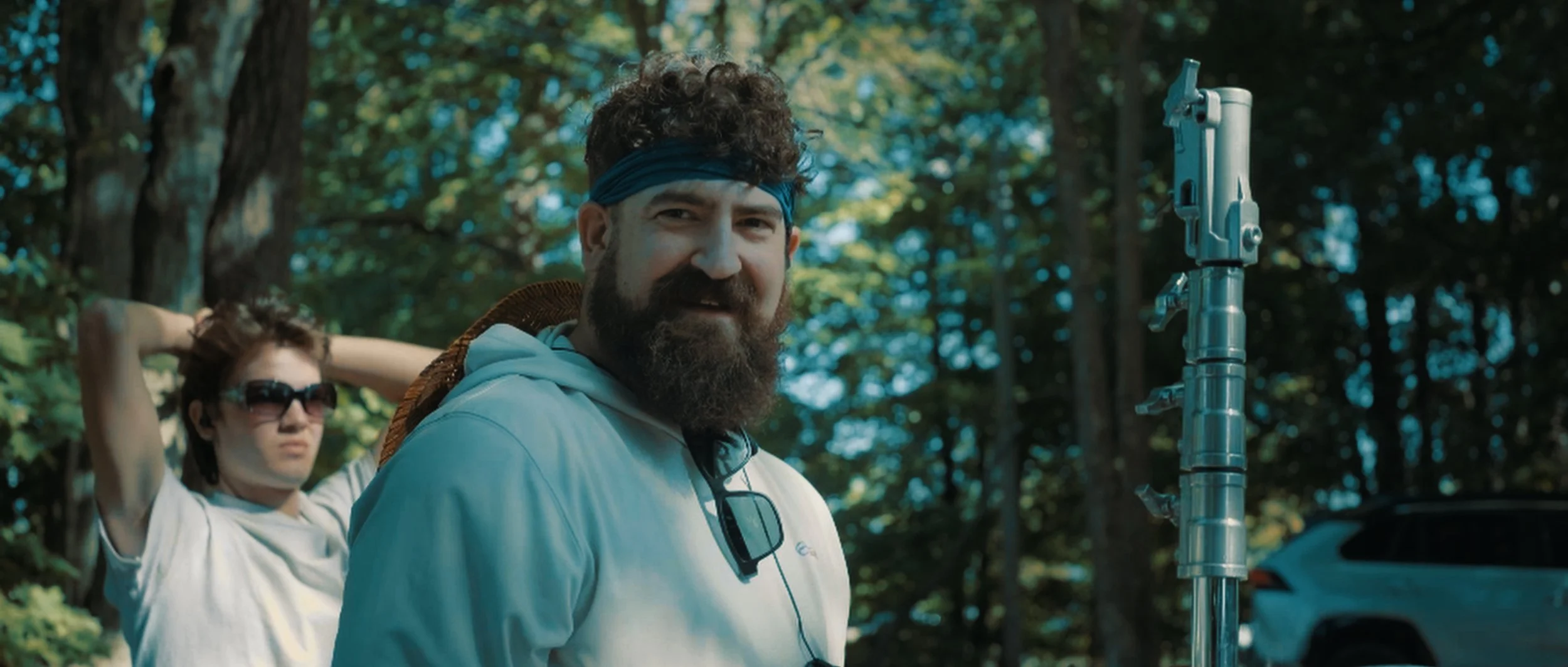 PHOTO OF A FILM PRODUCTION KEY GRIP STAFF MEMBER