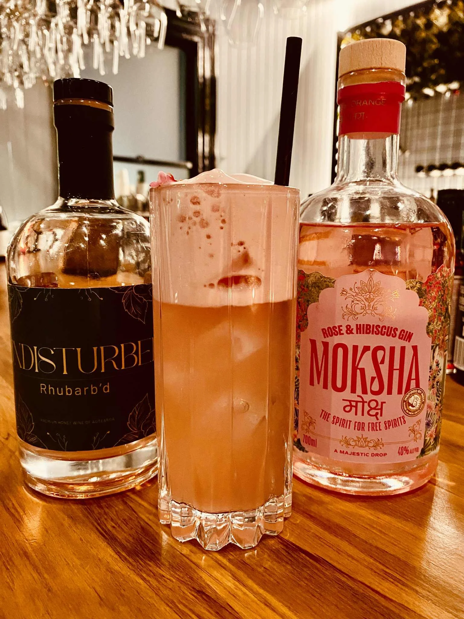 Undisturbed Rhubarb'd mead and moksha gin in a cocktail.jpg