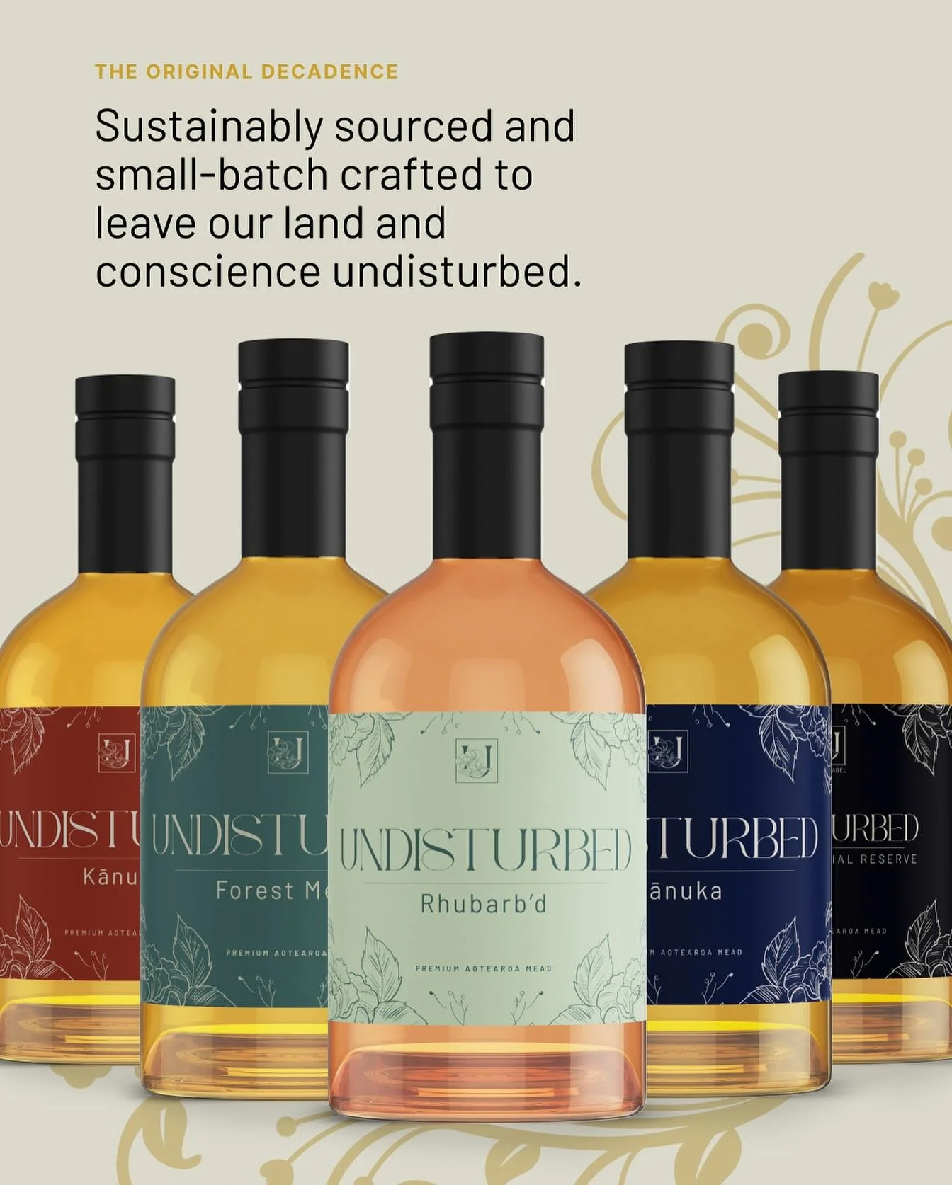 Sustainably sourced and small-batch crafted to leave our land and conscious undisturbed.