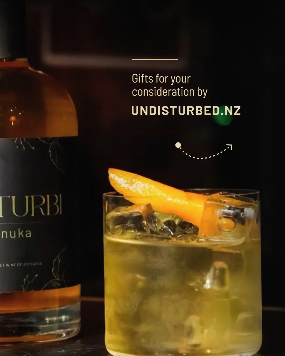 A luxurious treat for someone - or yourself -  this season. 
.
Sustainably sourced so your conscience and our forests remain undisturbed. 
.
Next day shipping to arrive on time. Purchase at undisturbed.nz
.
#mead #giftsfordad #sustainablealcohol #new
