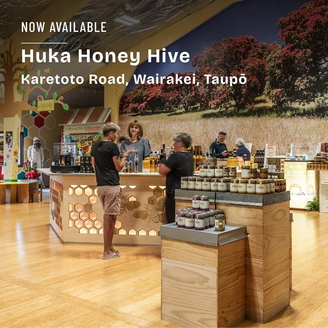 You can now taste Undisturbed mead at Huka Honey Hive, near Taupō. They focus on high quality honey experiences, so we&rsquo;re delighted to be available on their shelves. 

#mead #meadnz #aotearoahoney #taupo