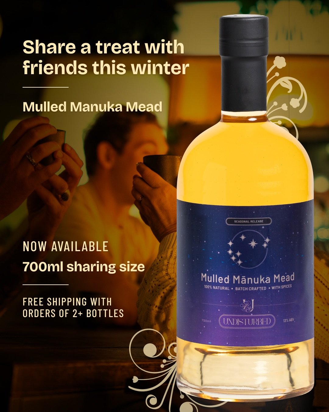 Mulled Mānuka Mead is a uniquely New Zealand take on a winter tradition enjoyed for millennia. Designed to be served hot, it is a comfort drink for winter - because we shouldn&rsquo;t miss out just because ours is in the middle of the year. 

Now ava