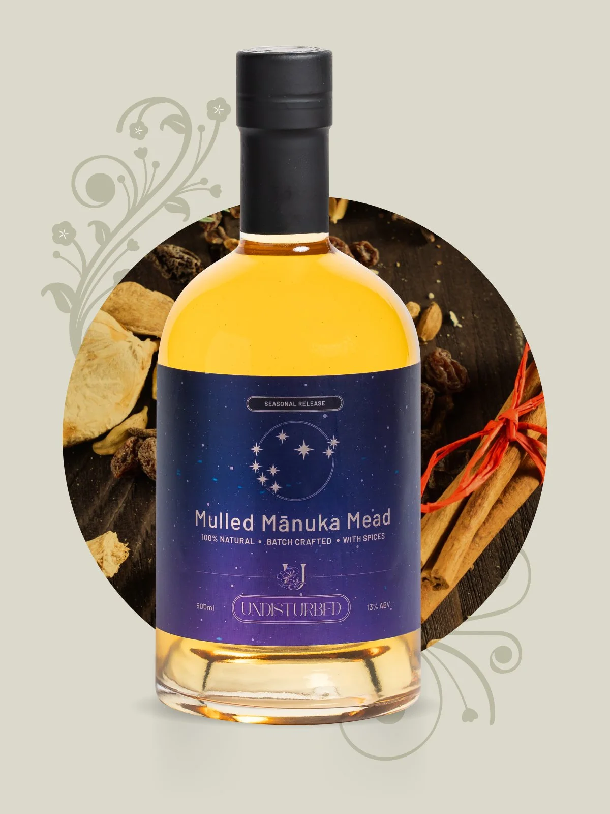 Mulled Mānuka Winter Mead (500ml)