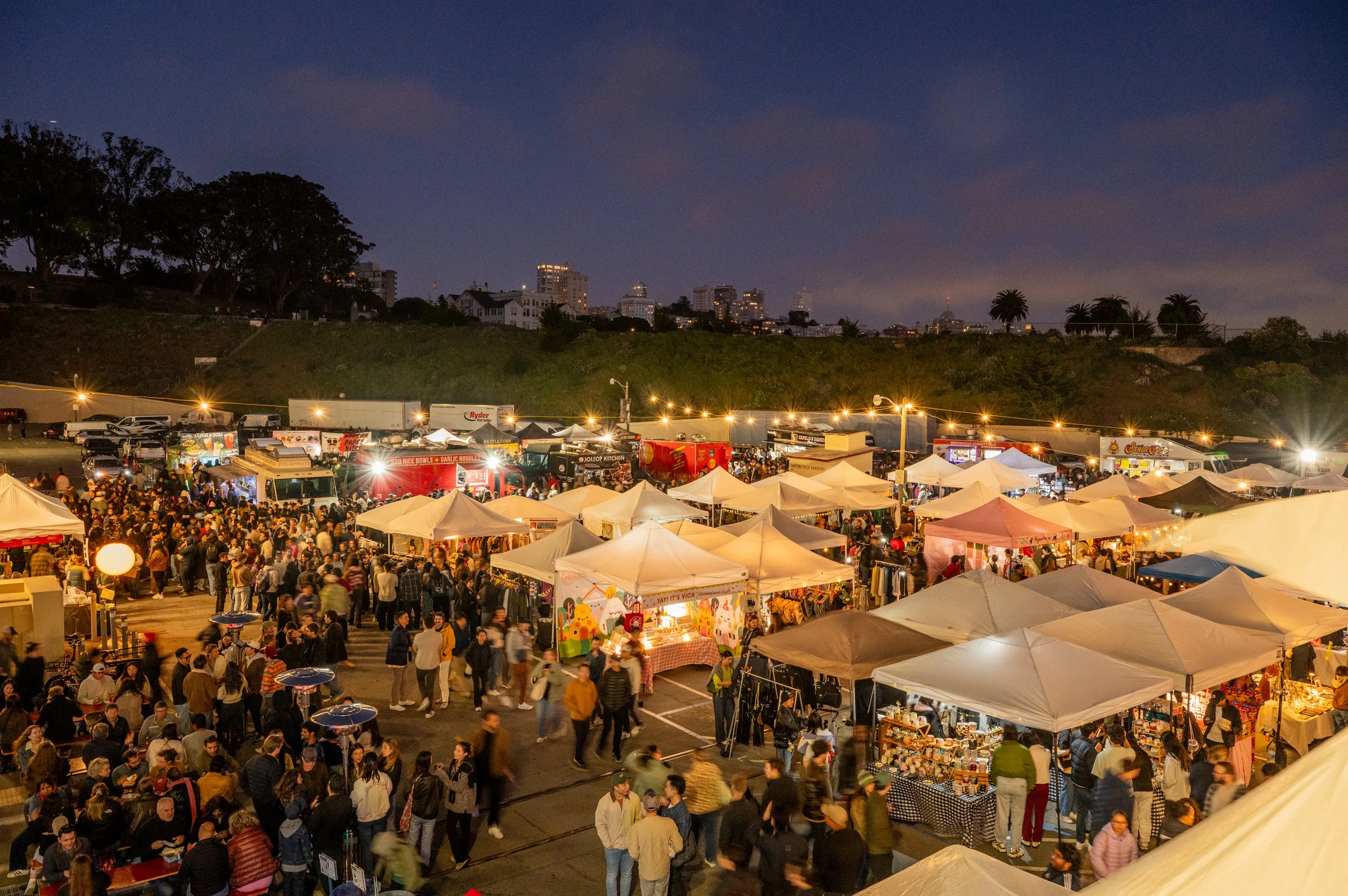 Fort Mason Night Market by West Coast Craft