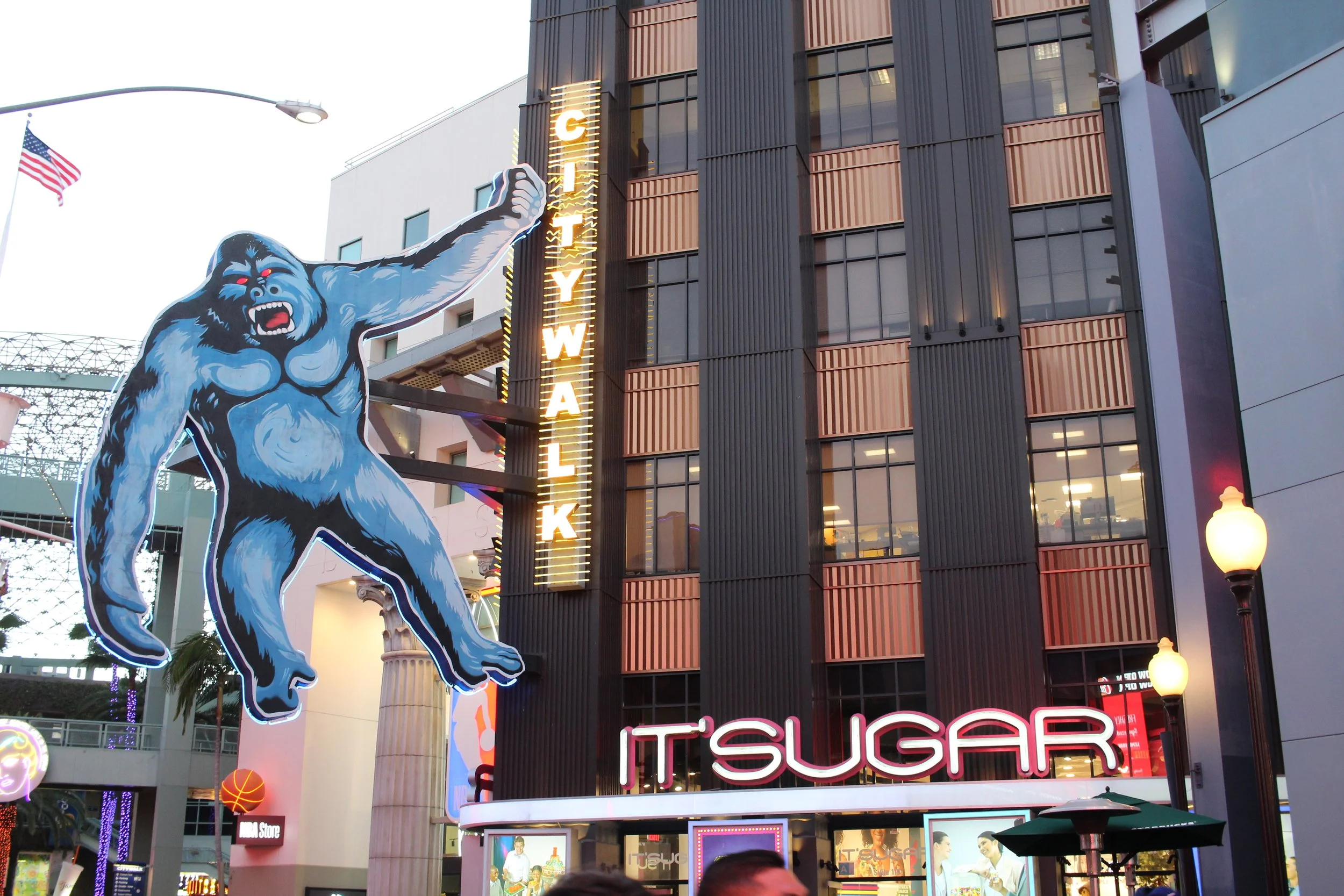 Universal City Walk King Kong Sign - September 2026