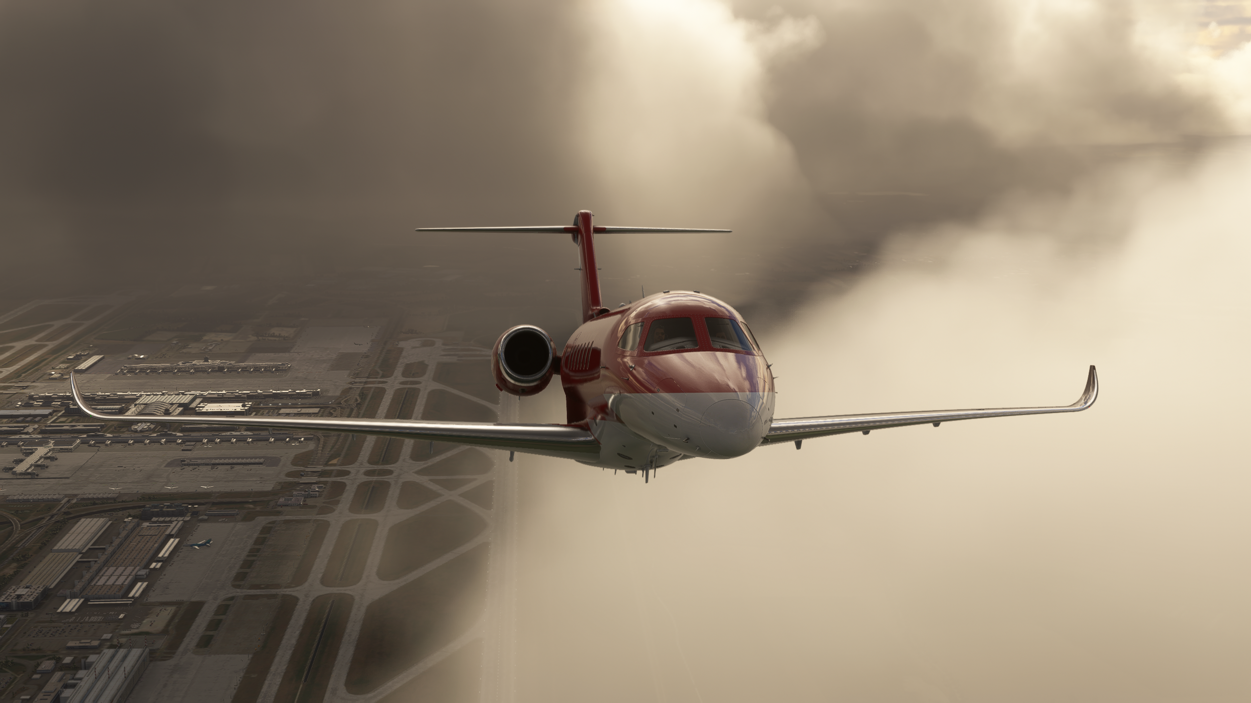  Detailed airports stand out on climb and descent 