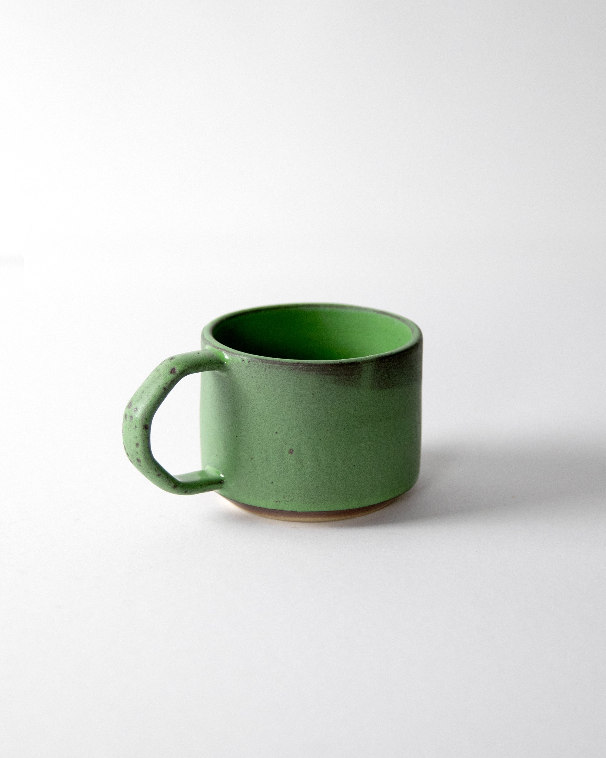 Coffee cup, wasabi green