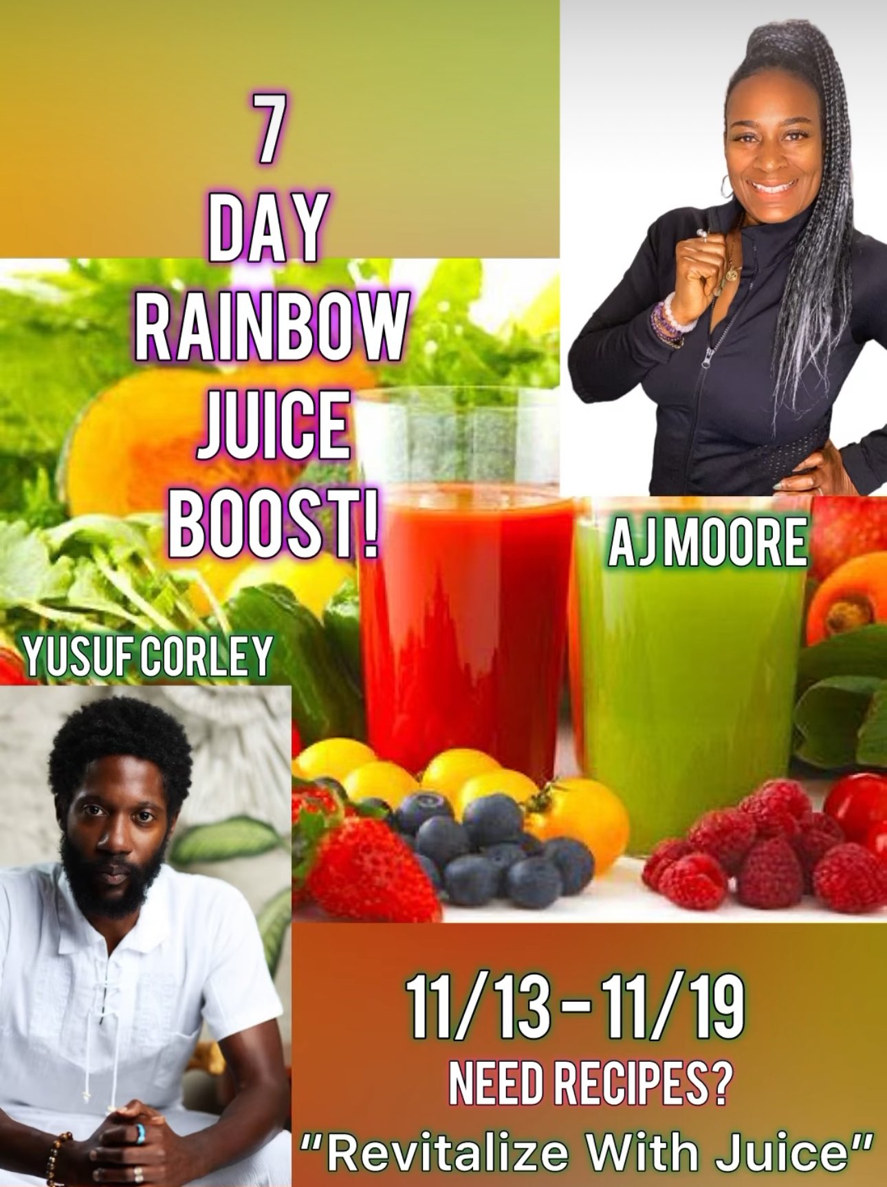 7 Day Juice Boost - 11/13 - 11/19