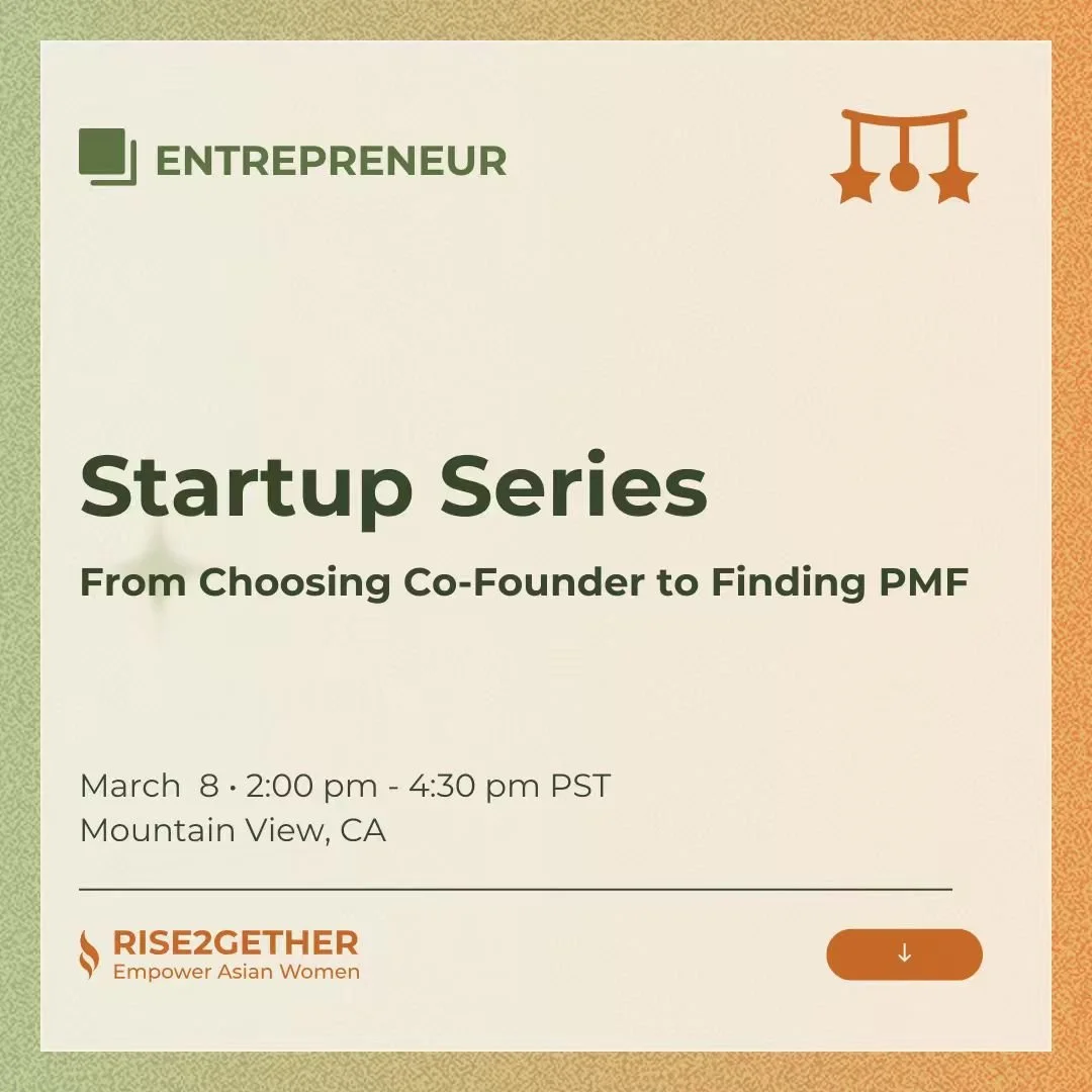 Startup Series: From Choosing Co-Founder to Finding PMF