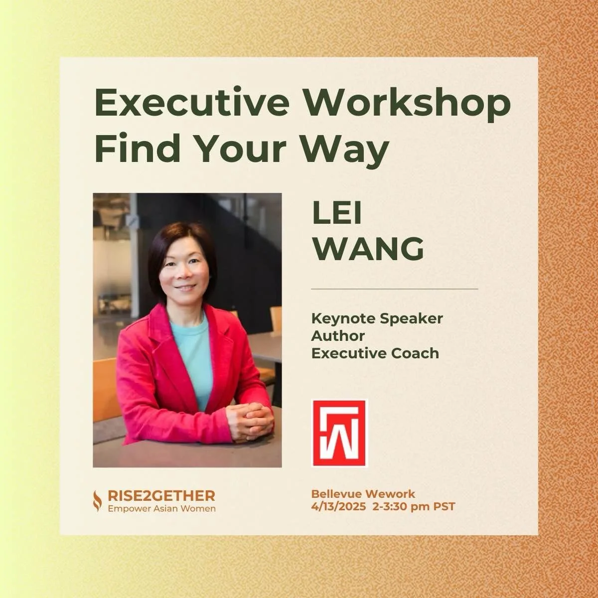 Executive Workshop - Find Your Way