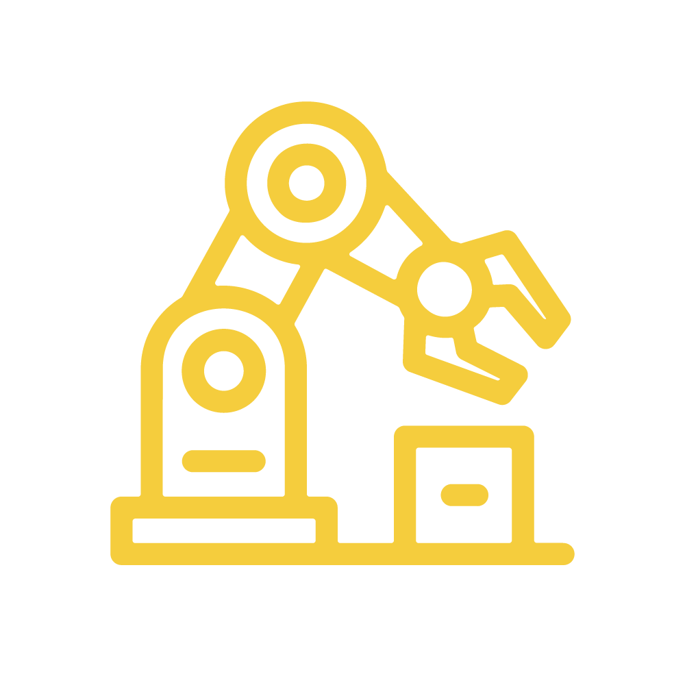 Robotic Arm - Manufacturing Icon