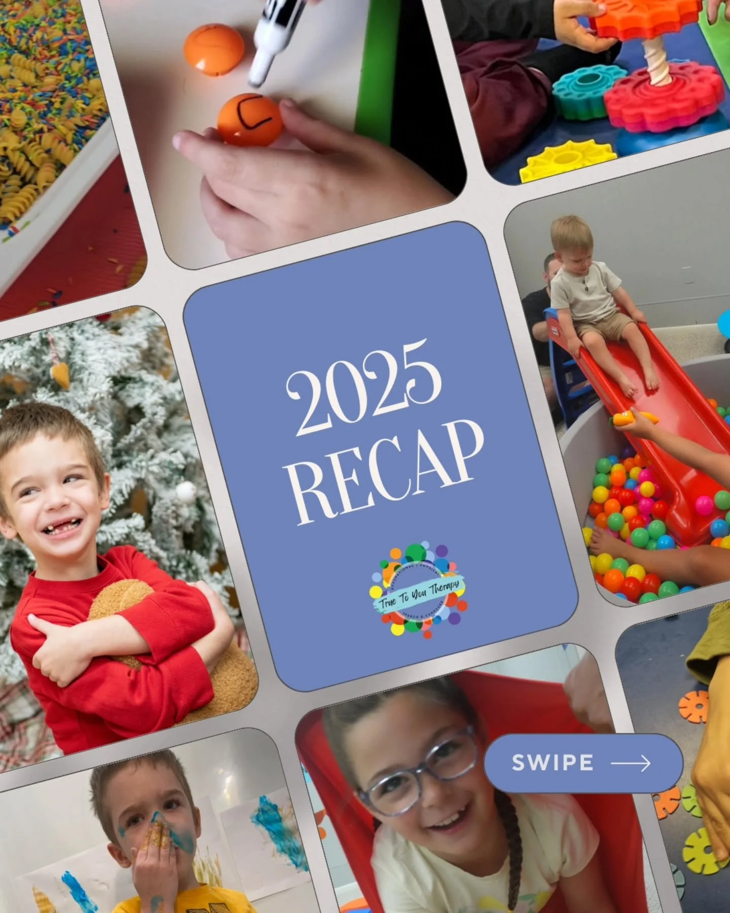 ✨ 2025, you were a BIG year for True To You Therapy ✨

This year was filled with growth, purpose, and so many meaningful moments:

💛 1,294 therapy appointments supporting progress, confidence, and milestones
💛 91 new patients welcomed into our ther