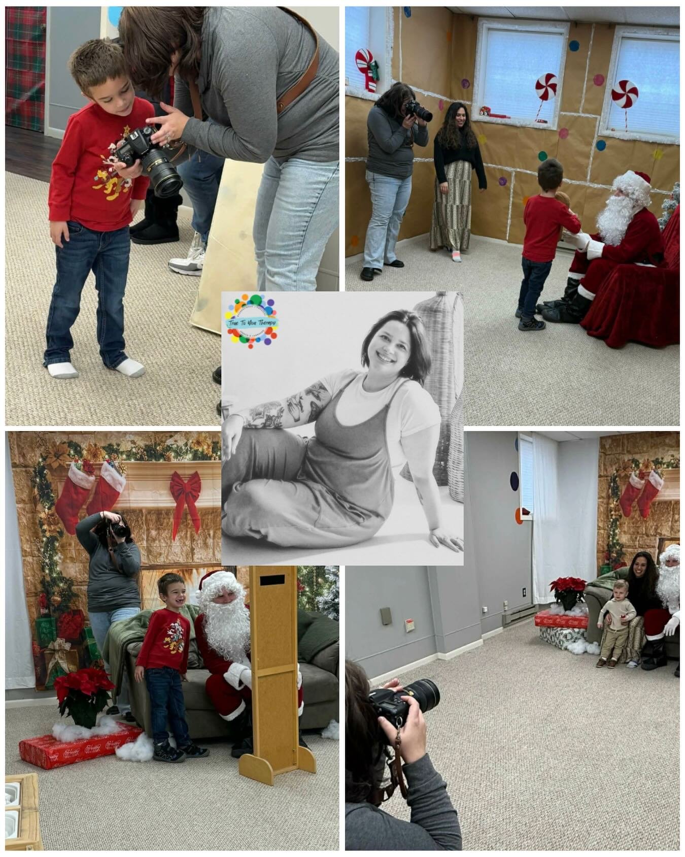 🫂A HUGE thank you to Angela from Angela Lynn Photography for absolutely blowing us away during our Sensory Sensitive Santa &amp; Family Holiday Pictures Event these past two weekends! 

Angela&rsquo;s kindness, understanding, compassion, and dedicat