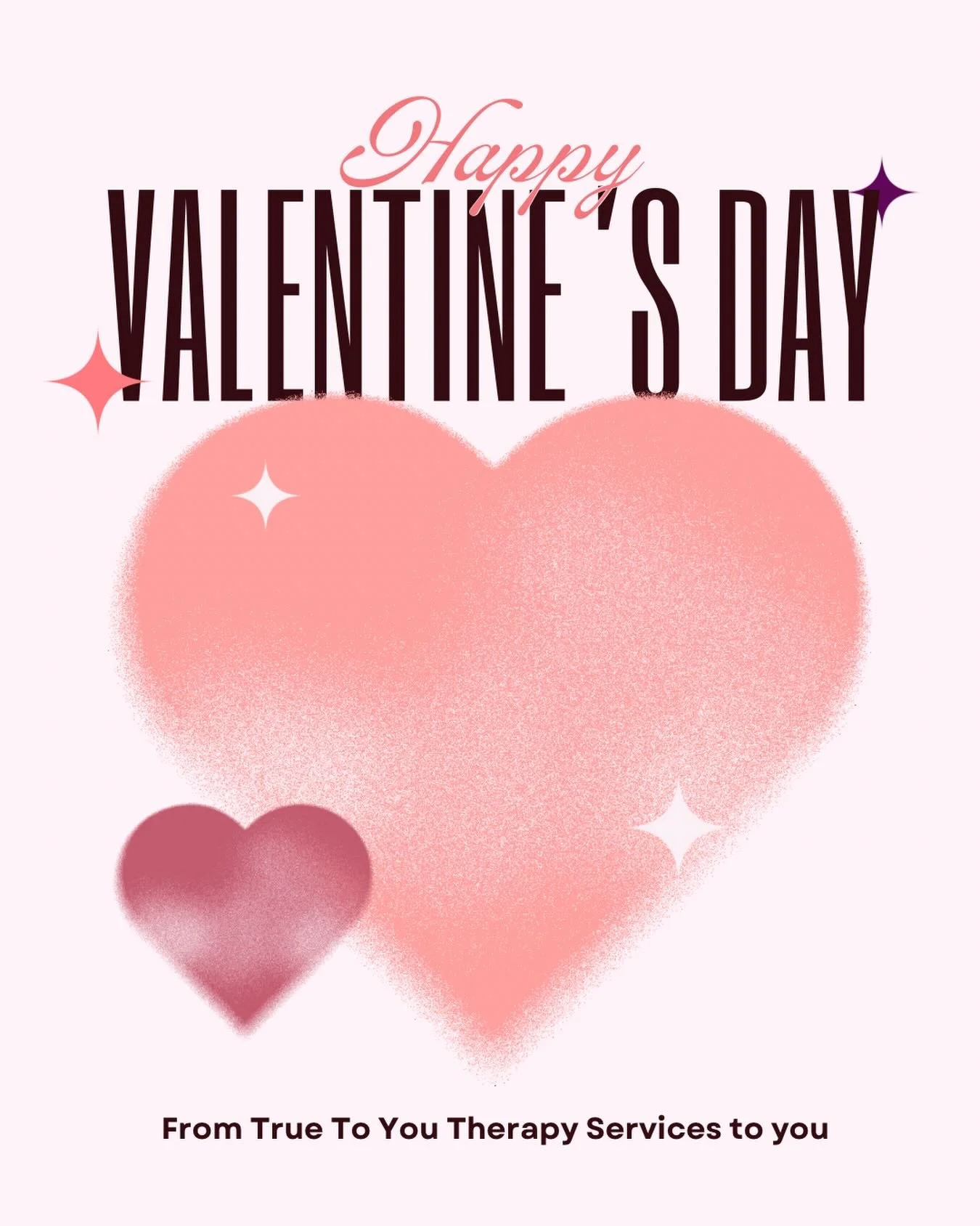 Today we&rsquo;re celebrating all the ways love shows up in our therapy sessions:
💕 encouraging words
💕 high-fives and happy dances
💕 patience, progress and perseverance
💕 tiny wins that turn into BIG milestones

At True To You Therapy, love look