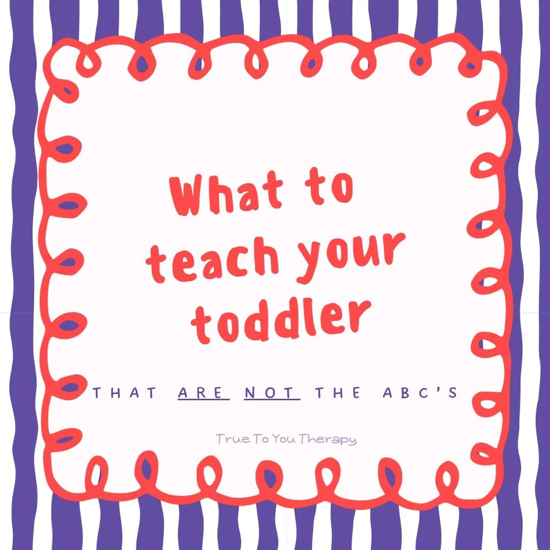 Parent confession time&hellip;

Your toddler does NOT need to master the ABC&rsquo;s right now.

Before the flashcards and worksheets, focus on the skills that actually help toddlers thrive like communicating needs, managing big feelings, and explori