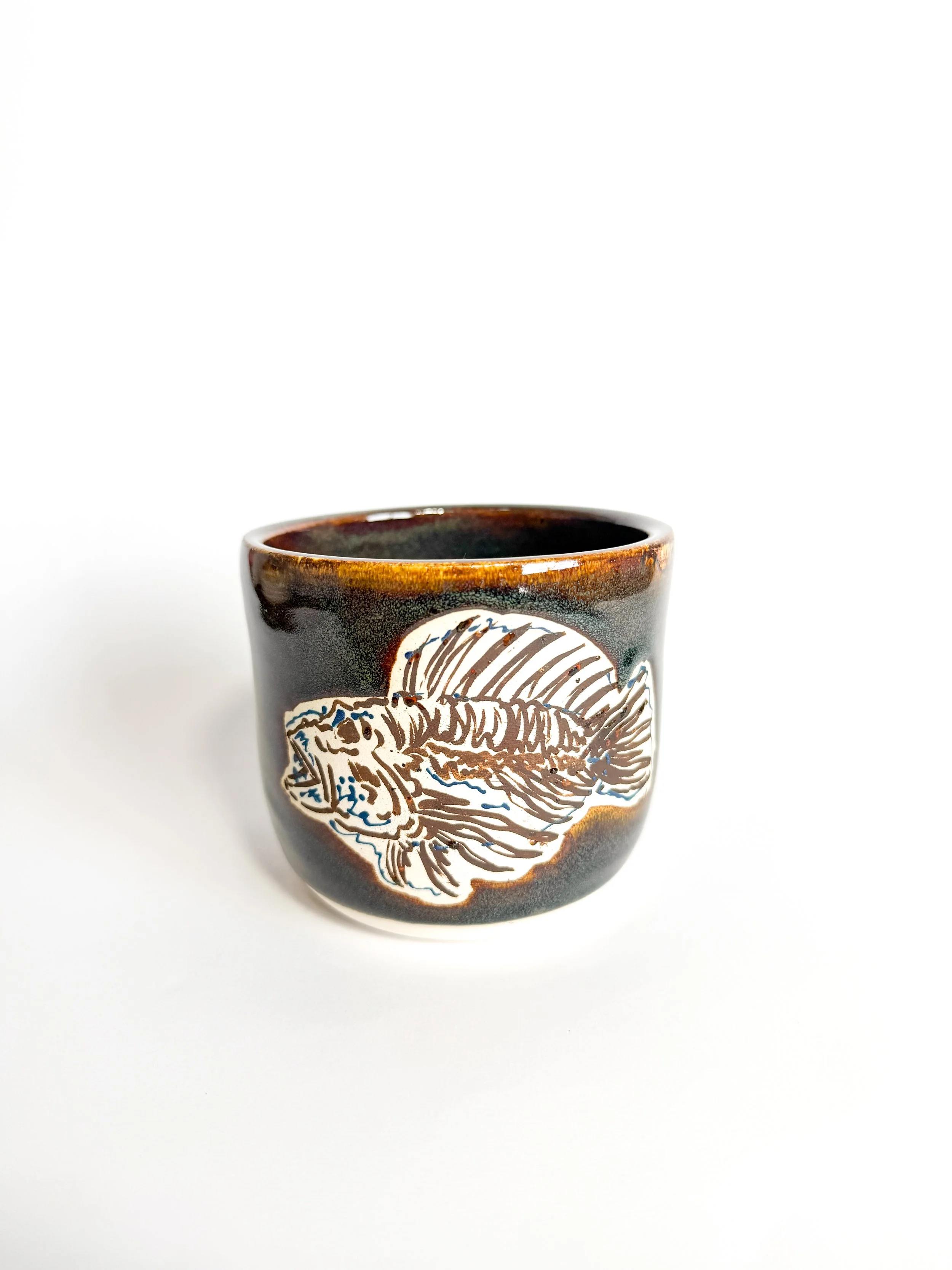 fish bone cup