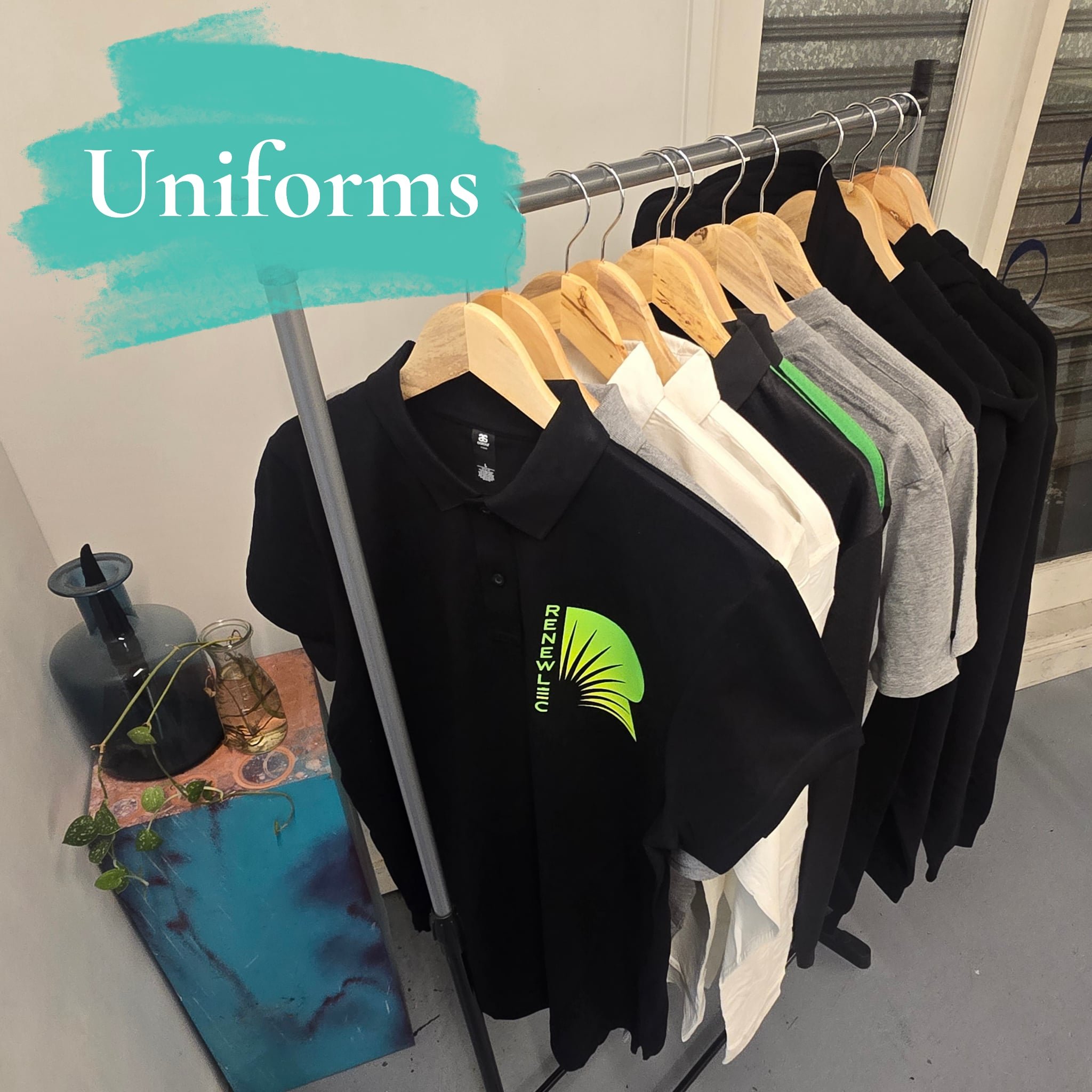 Work, sport, staff and other uniforms shirt and garment design and print in Brisbane, Queensland, Australia