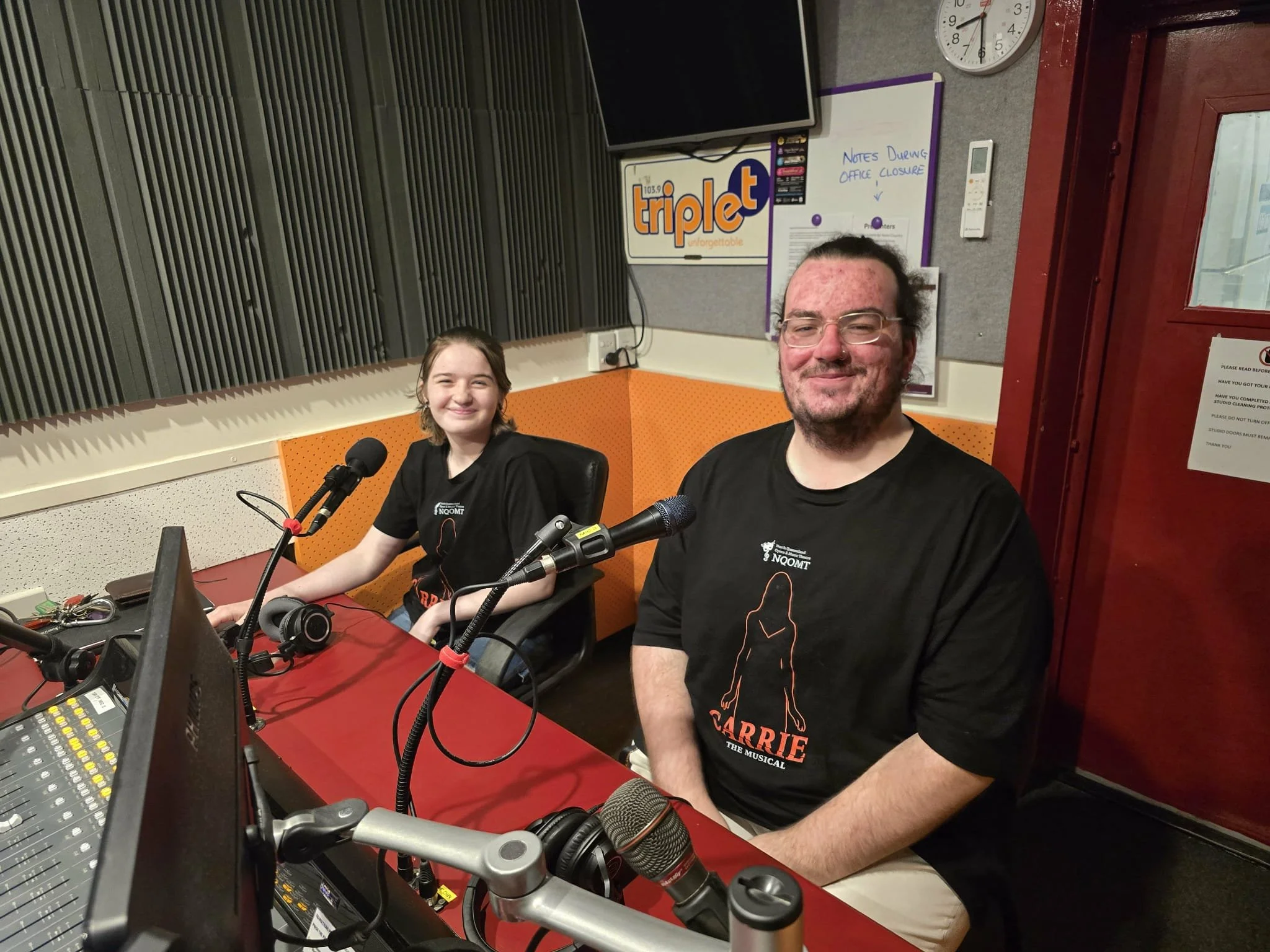 Carrie: The Musical t-shirts printed by Fight Fair Design and Print in Brisbane
