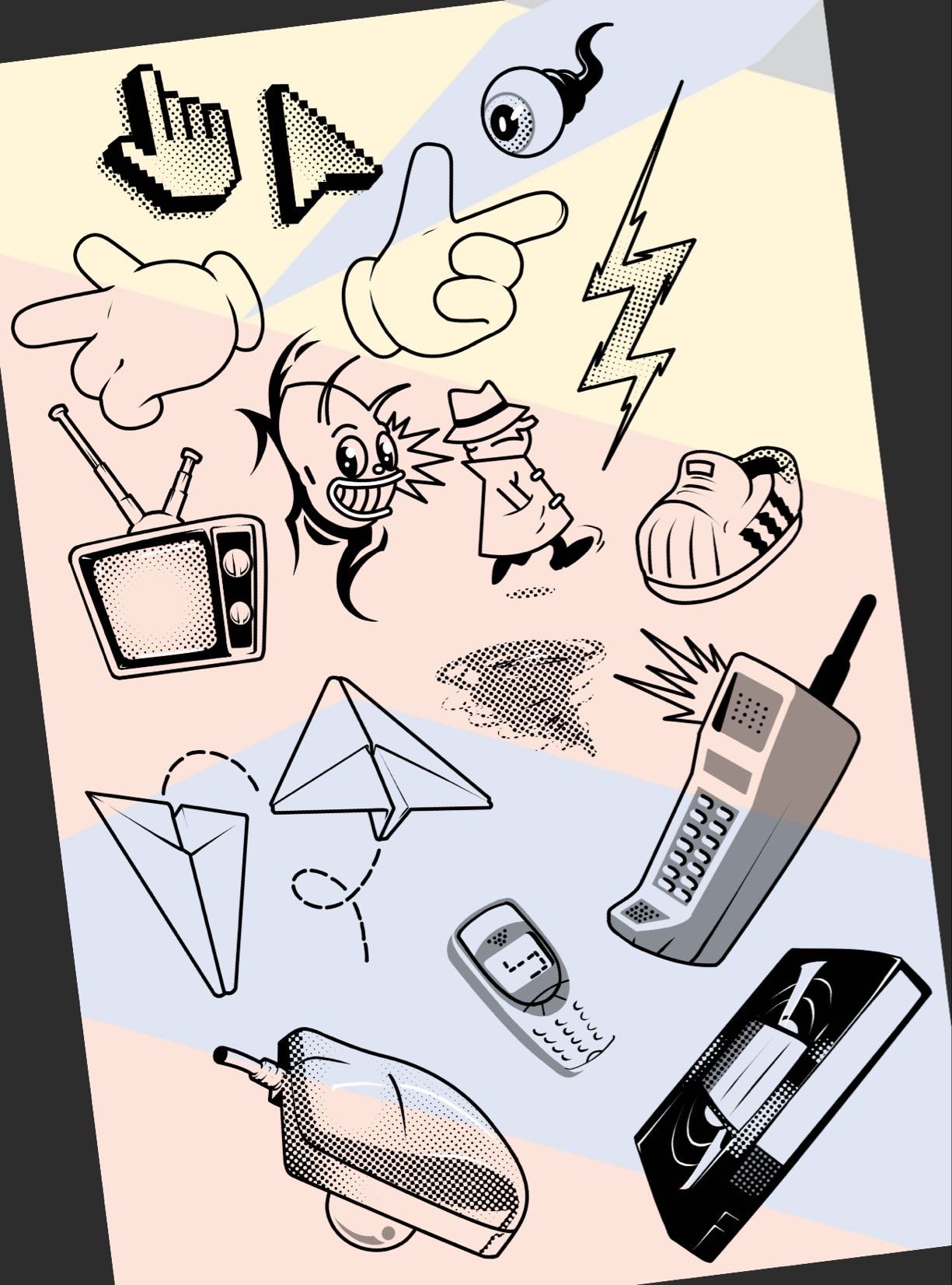 Brisbane Illustrator design work rubber hose commission.jpeg