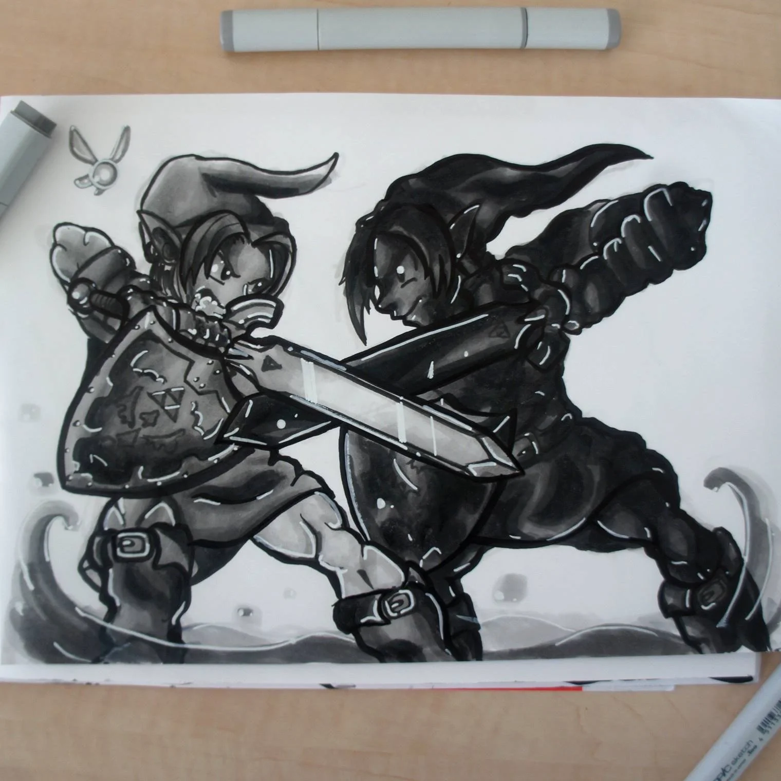 Brisbane Illustrator design work zelda freehand sketch.jpeg