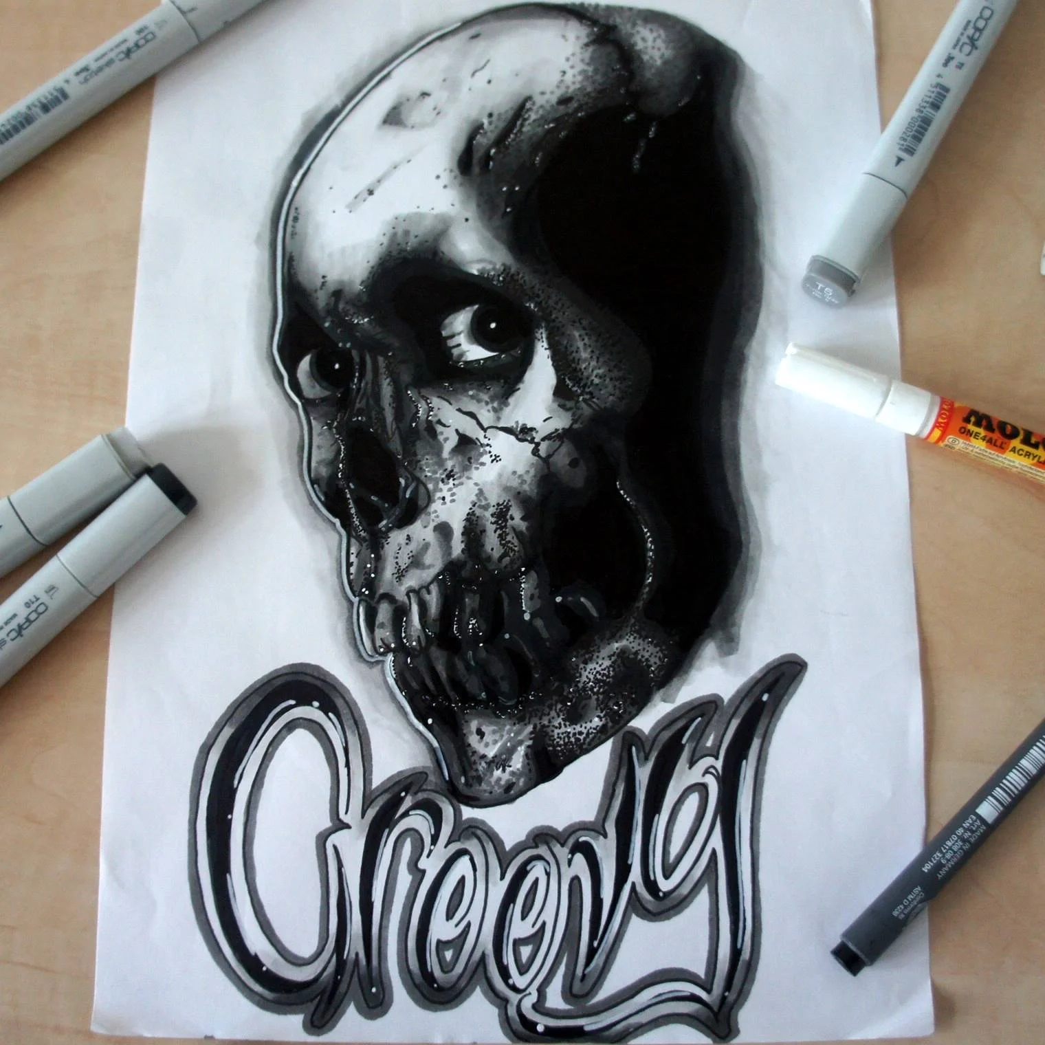 Brisbane Illustrator design work evil dead 2.jpeg