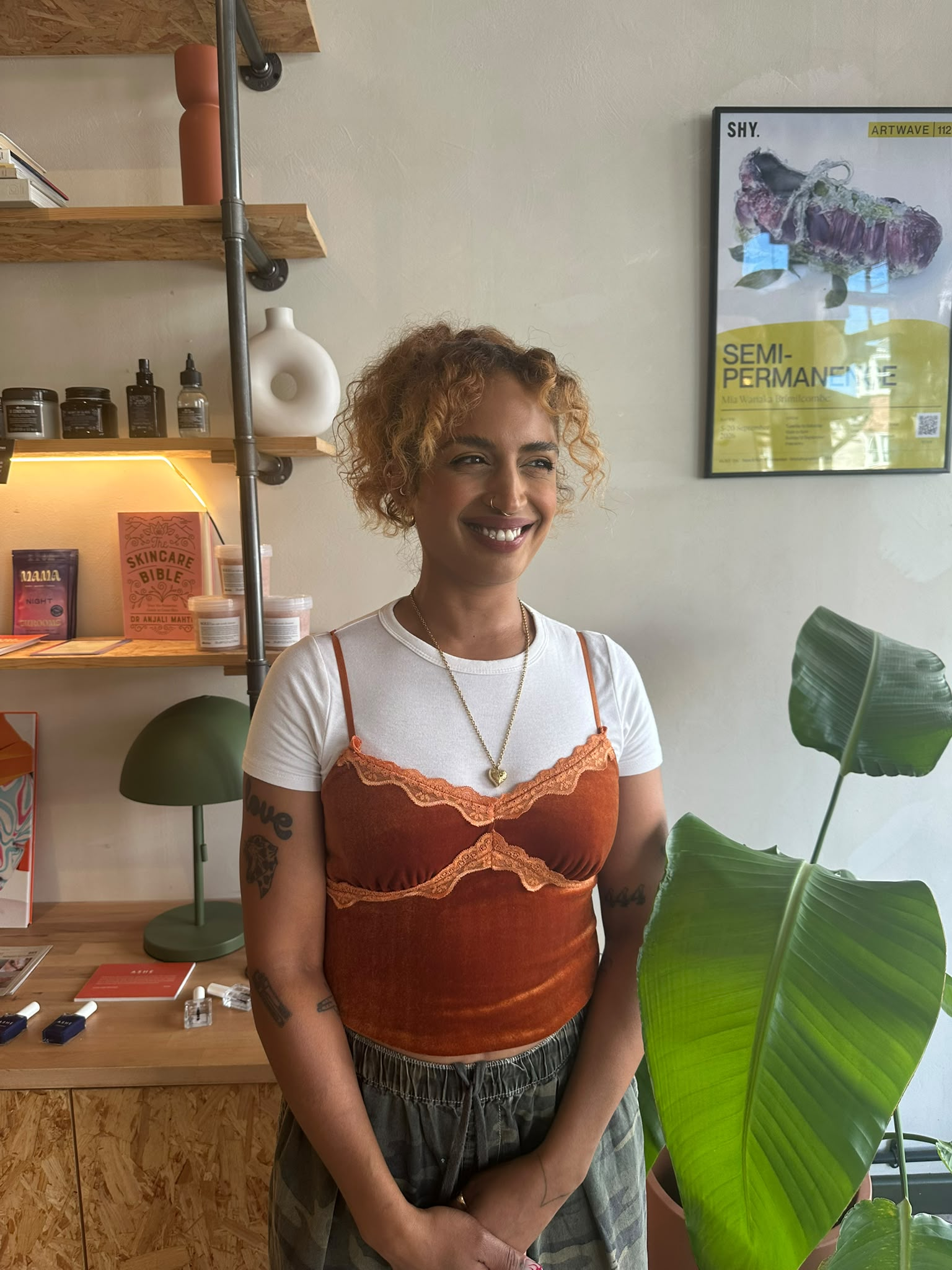 Sarah, body piercer at Studio SHY in Lewes, East Sussex