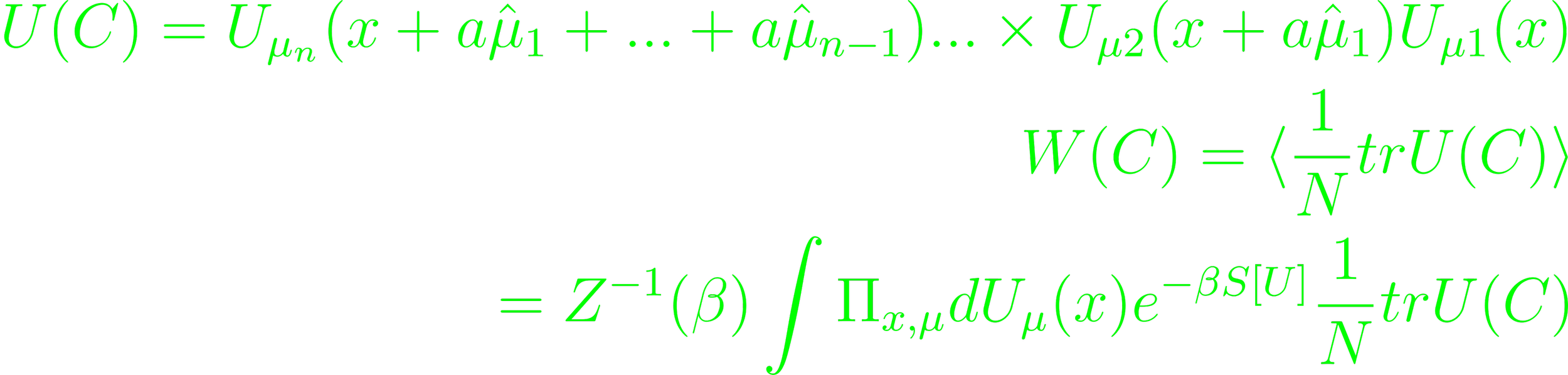 Wilson Loops — Pens & Pixels