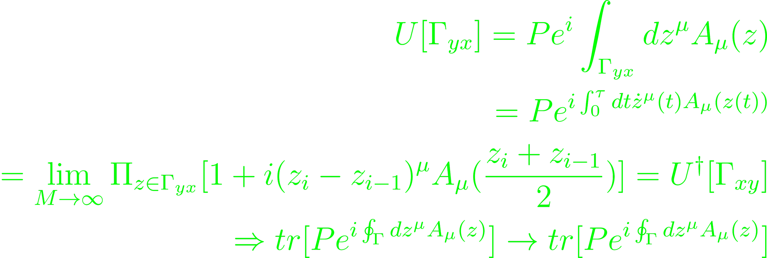 Wilson Loops — Pens & Pixels