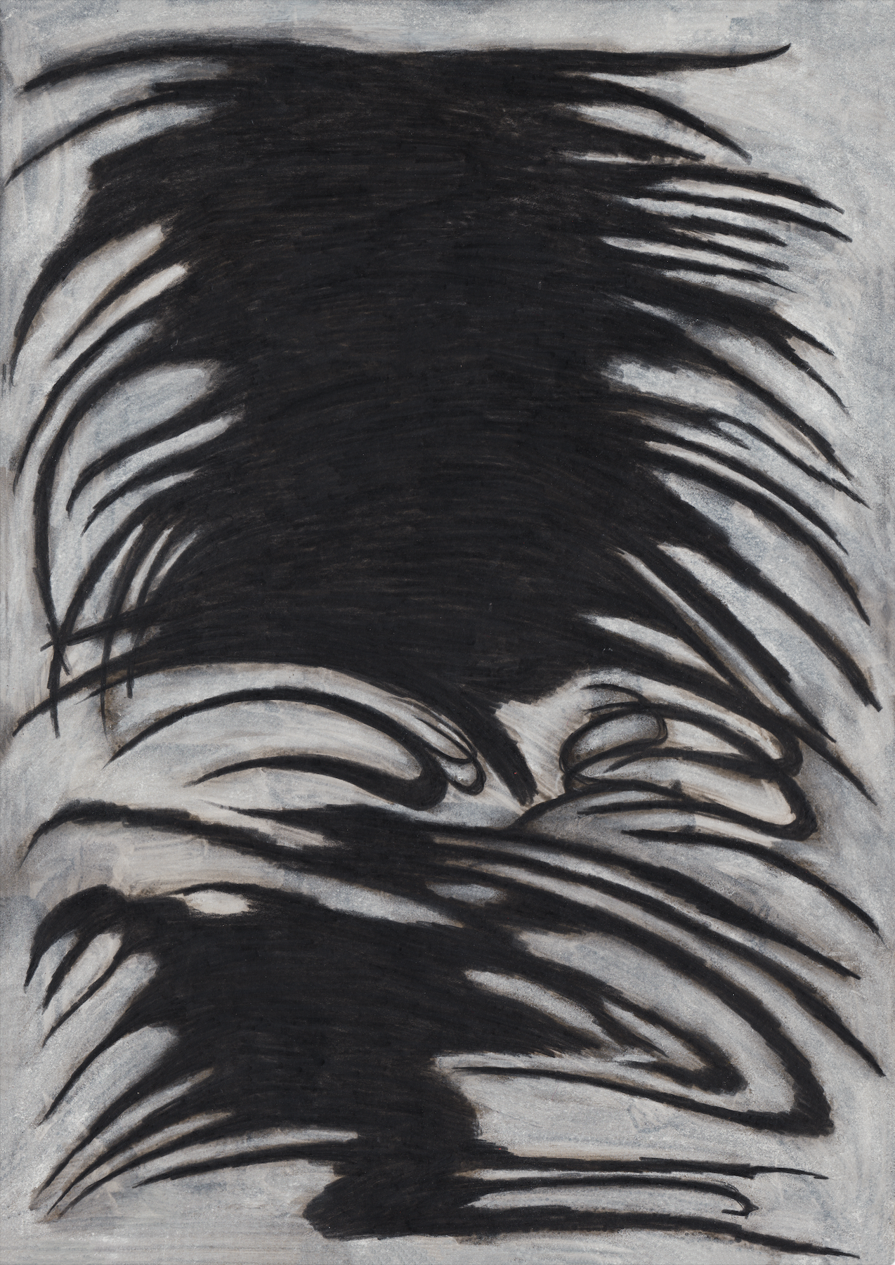 Black artwork by dansih-german artist Kaja Meyer