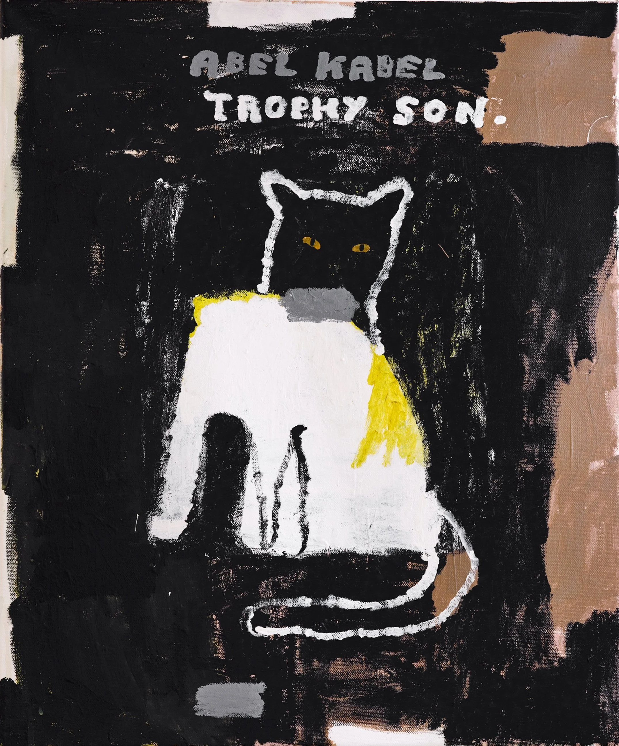 Painting of a cat by danish artist abel kabel